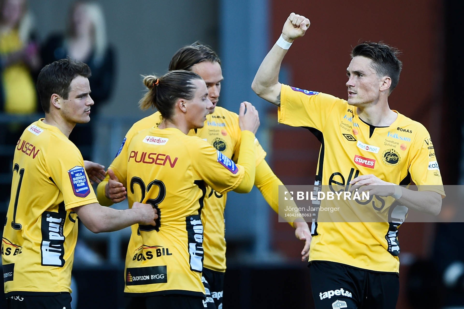 Elfsborgs Lasse Nilsson jublar