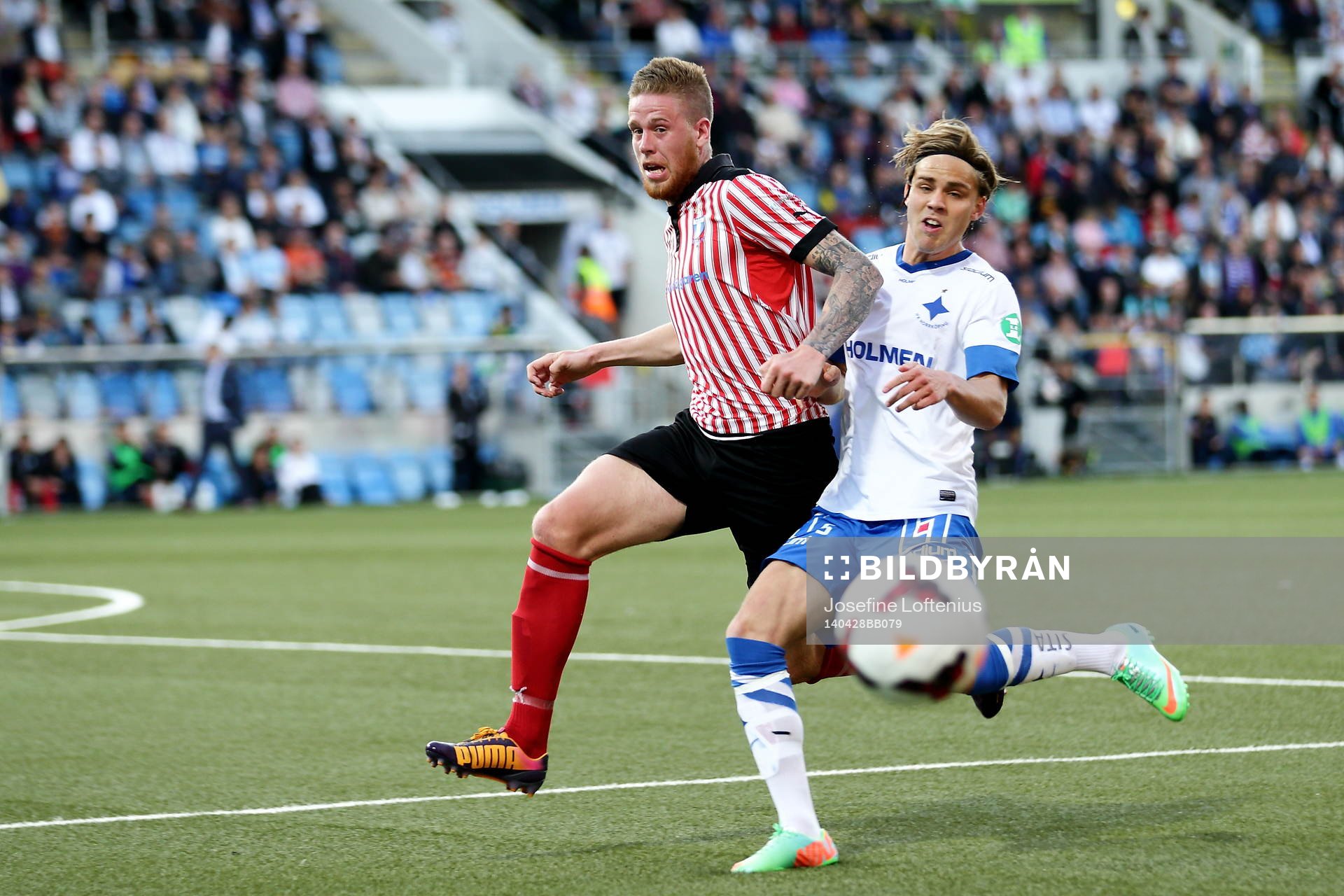 Malmös Pontus Jansson och Norrköpings Christoffer Nyman