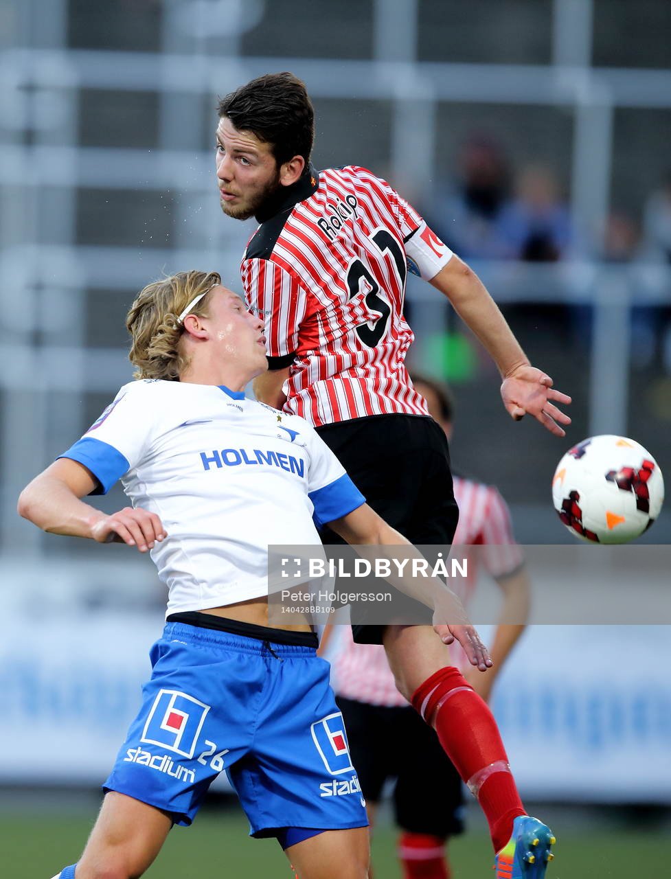 Norrköpings Alexander Fransson och Malmös Erdal Rakip