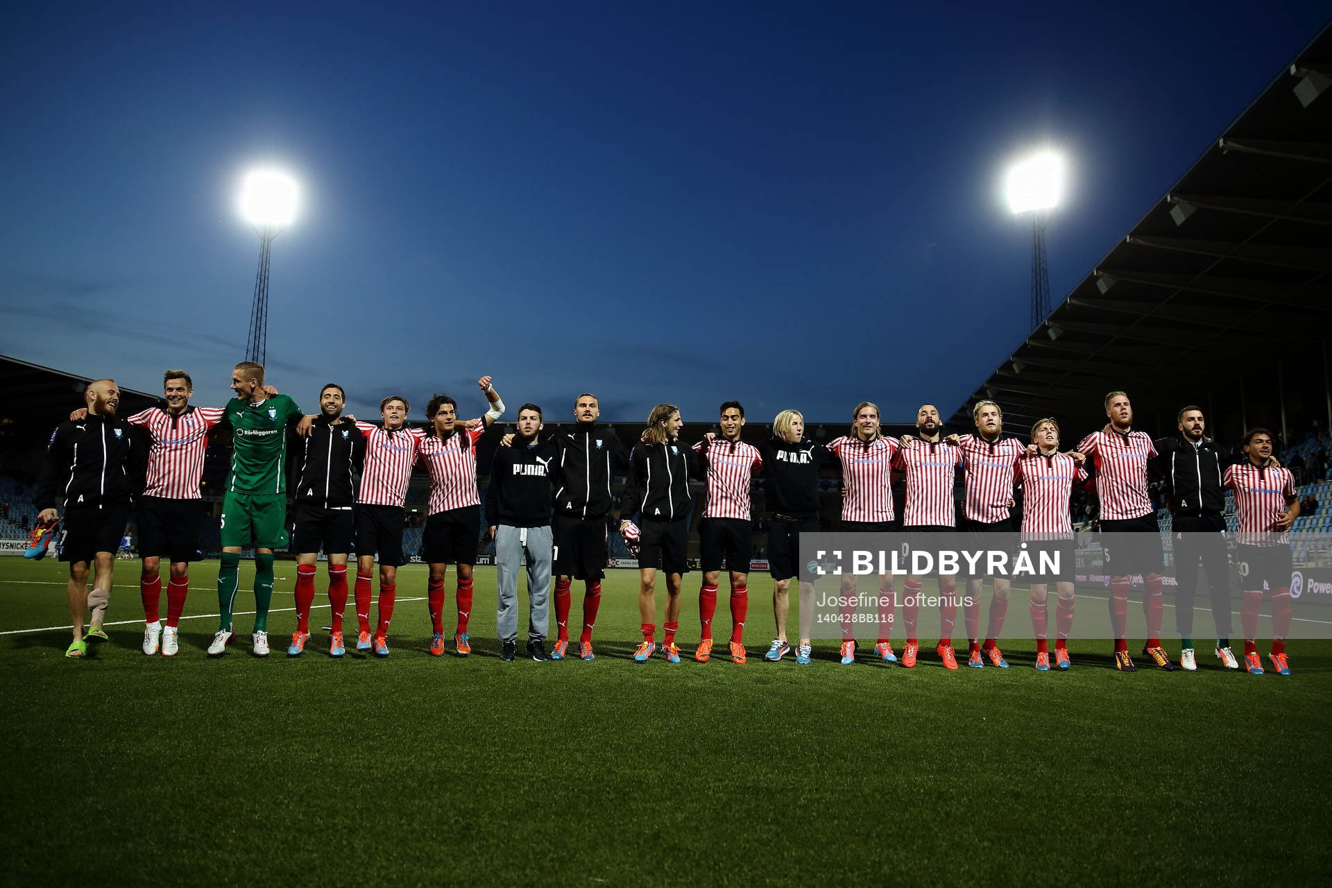 Malmö tackar sina supportrar