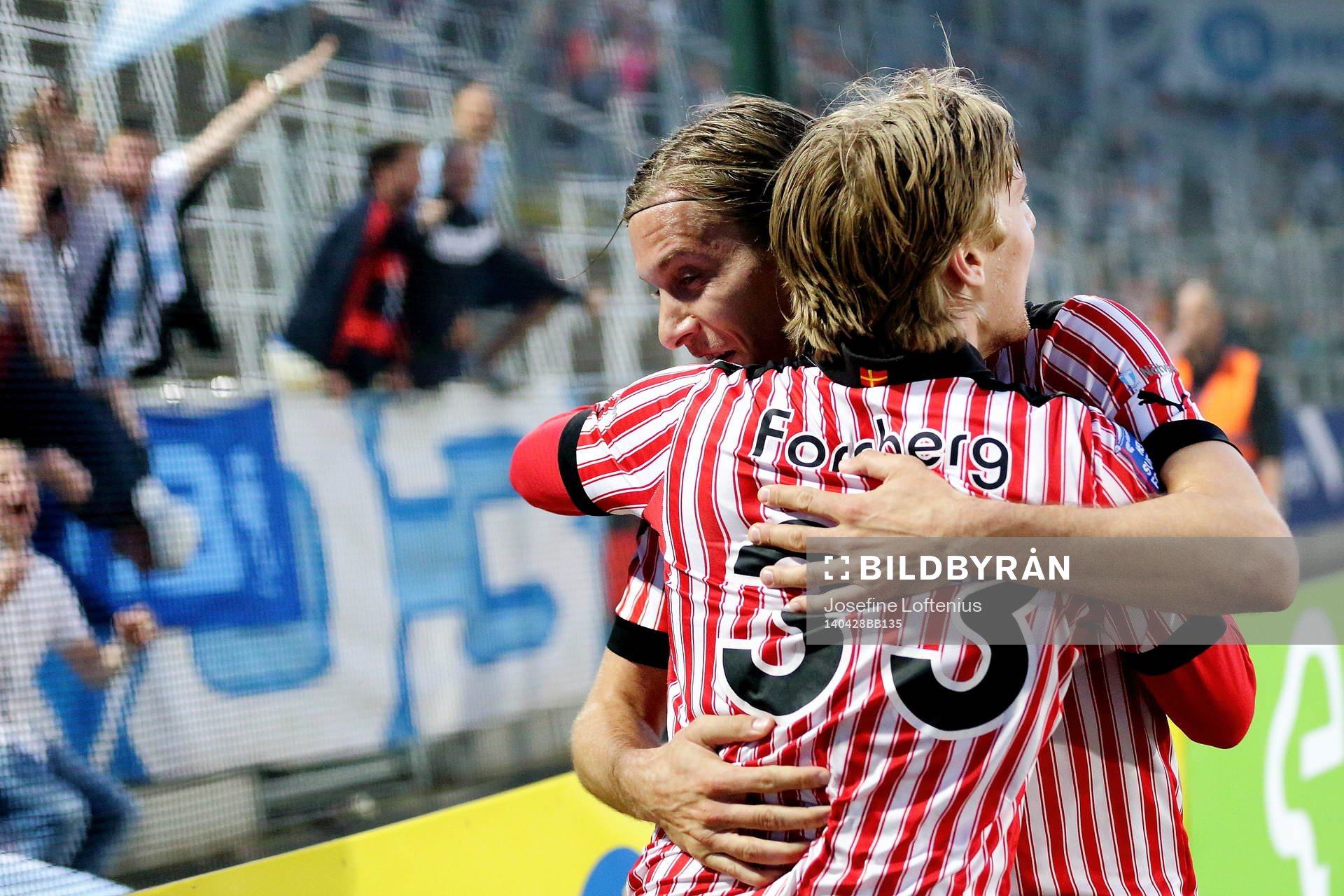 Malmös Markus Halsti kramar om Emil Forsberg
