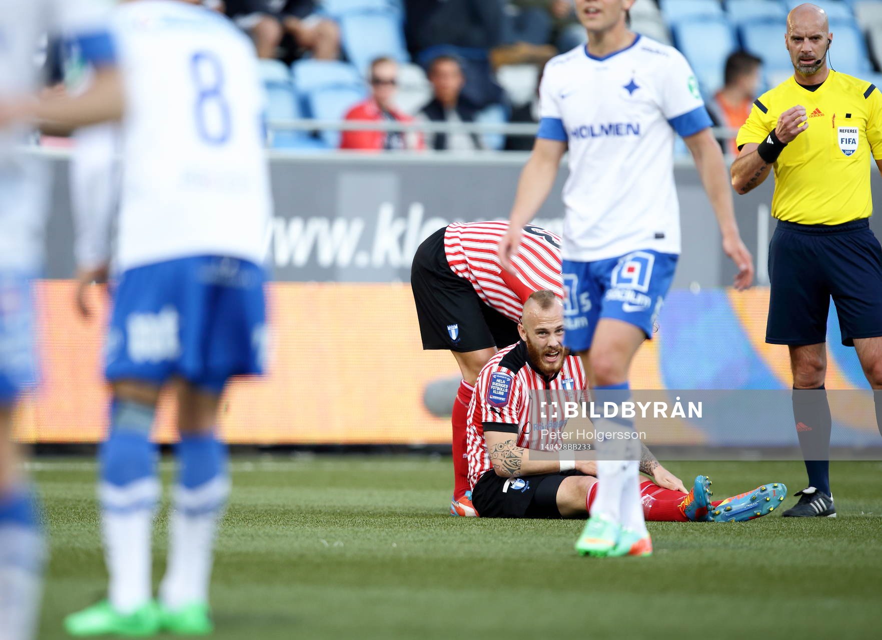 Malmös Magnus Eriksson har fallit