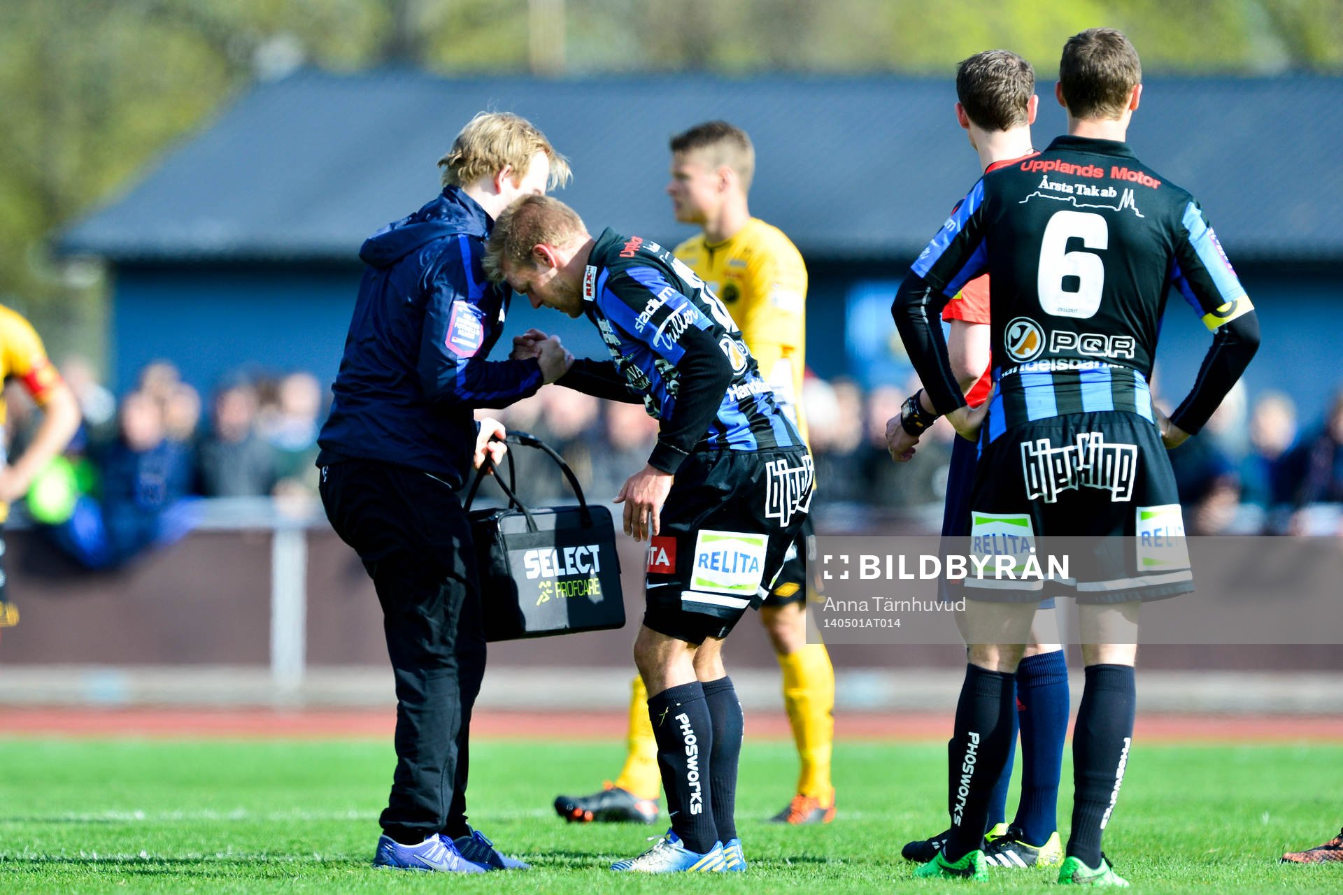 Sirius Johan Arneng är skadad