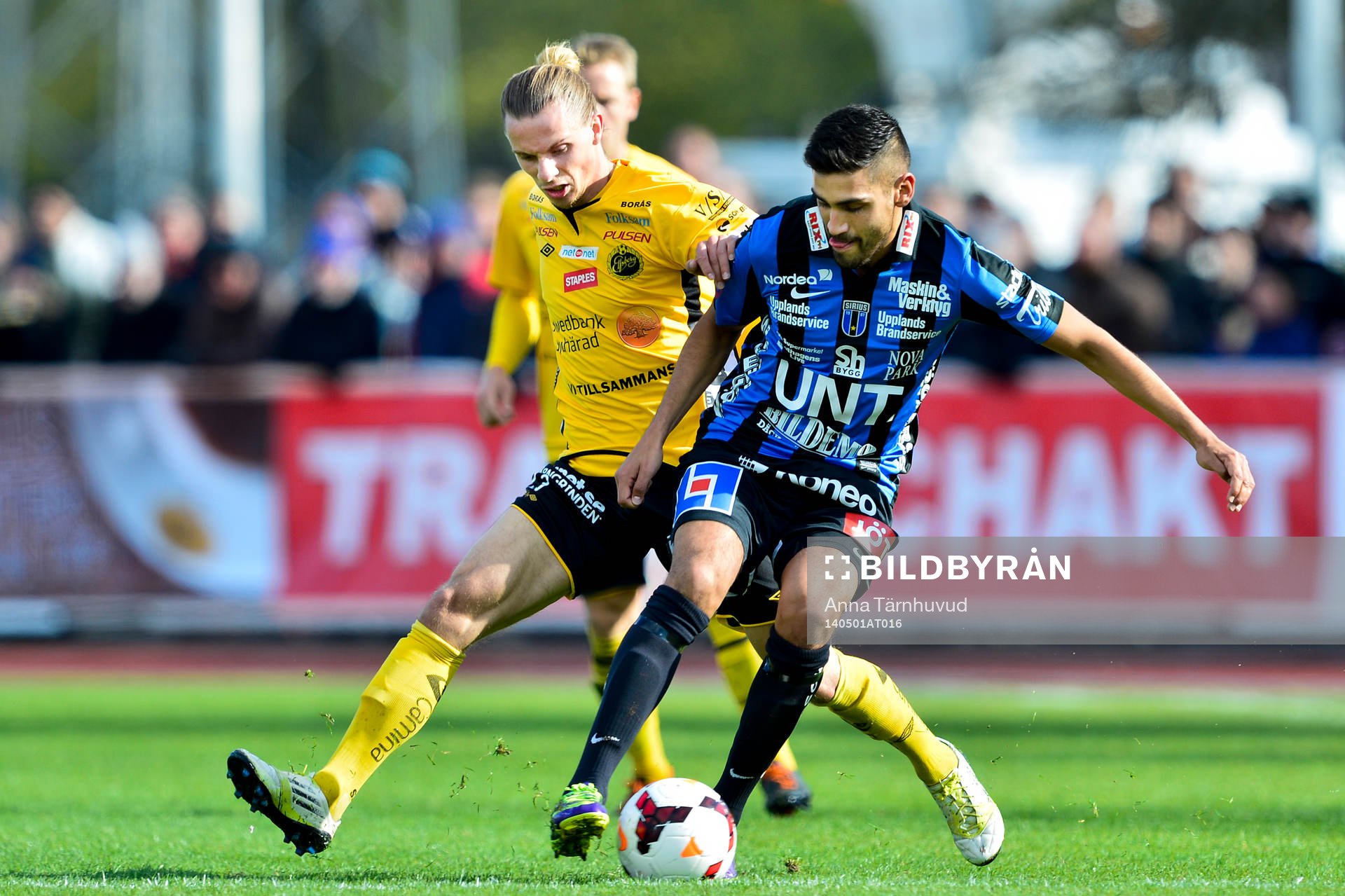 Sirius Stefan Silva och Elfsborgs Niklas Hult