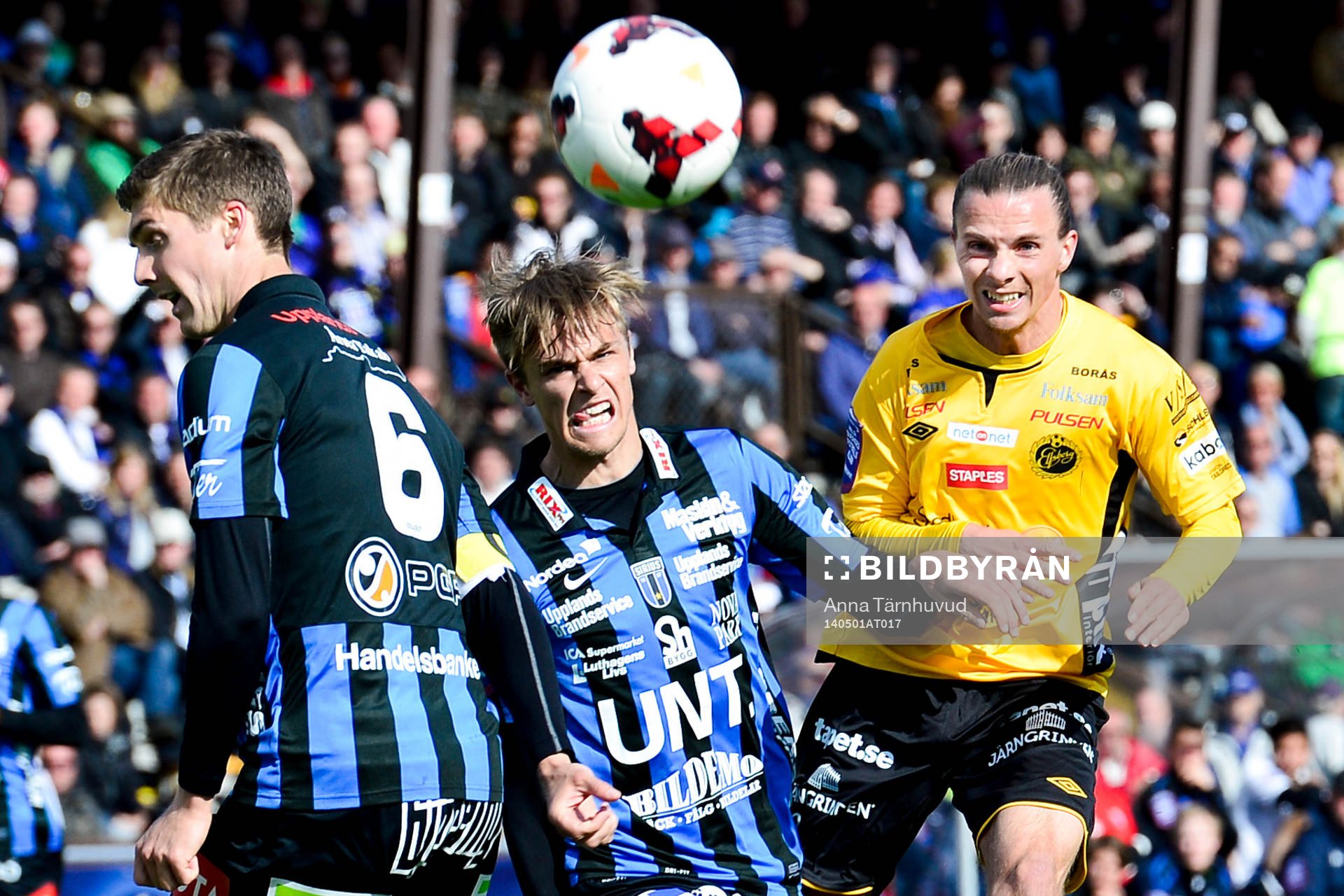 Sirius Oscar Pehrsson och Patrick Hopkins mot Elfsborgs