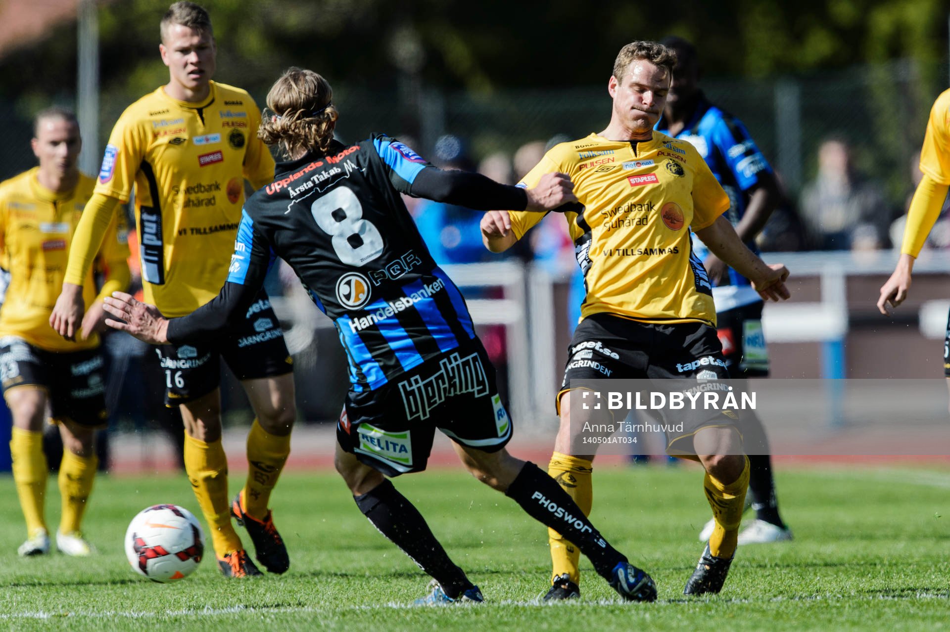 Sirius Kim Skoglund och Elfsborgs Henning Hauger