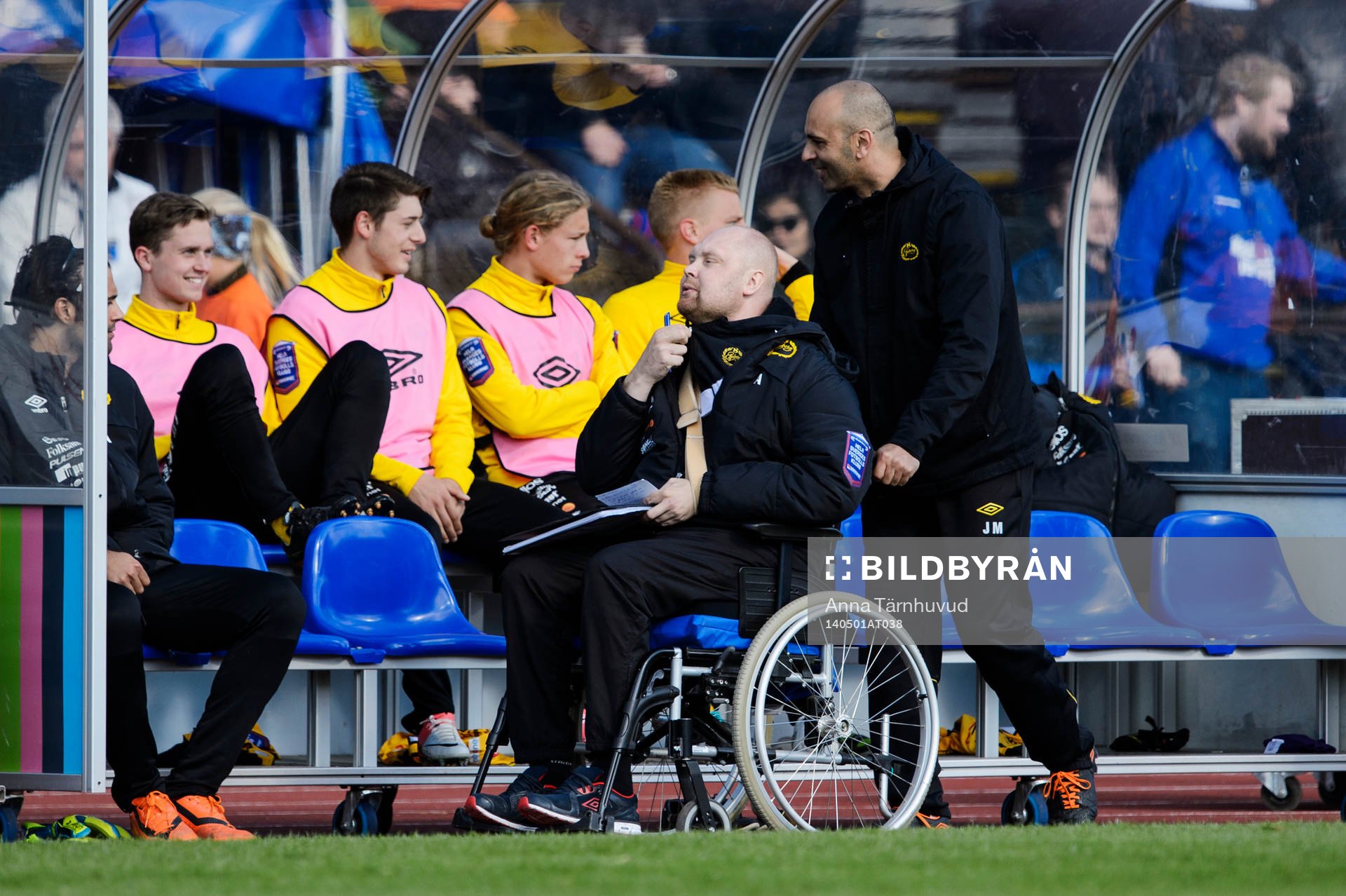Elfsborgs tränare Jan Mian och manager Klas Ingesson