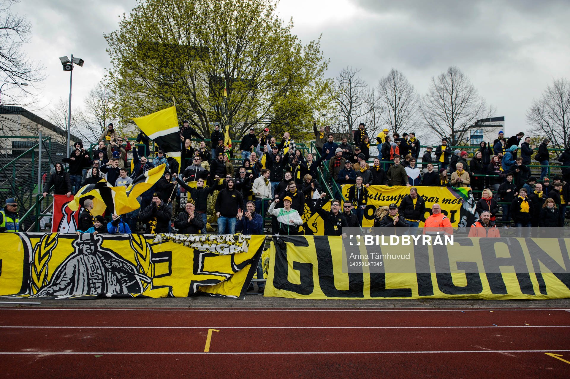Elfsborgs supportrar firar