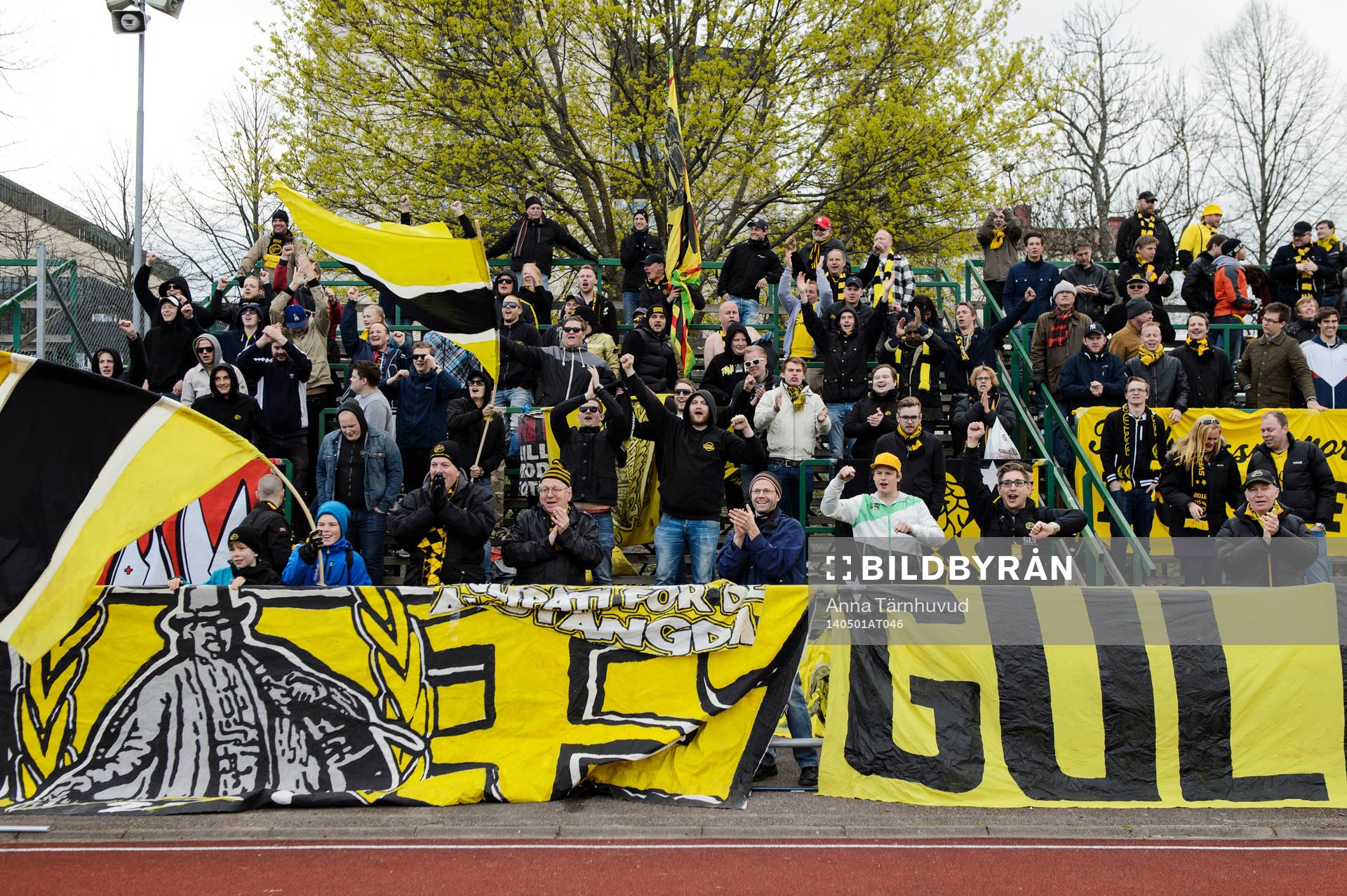 Elfsborgs supportrar firar