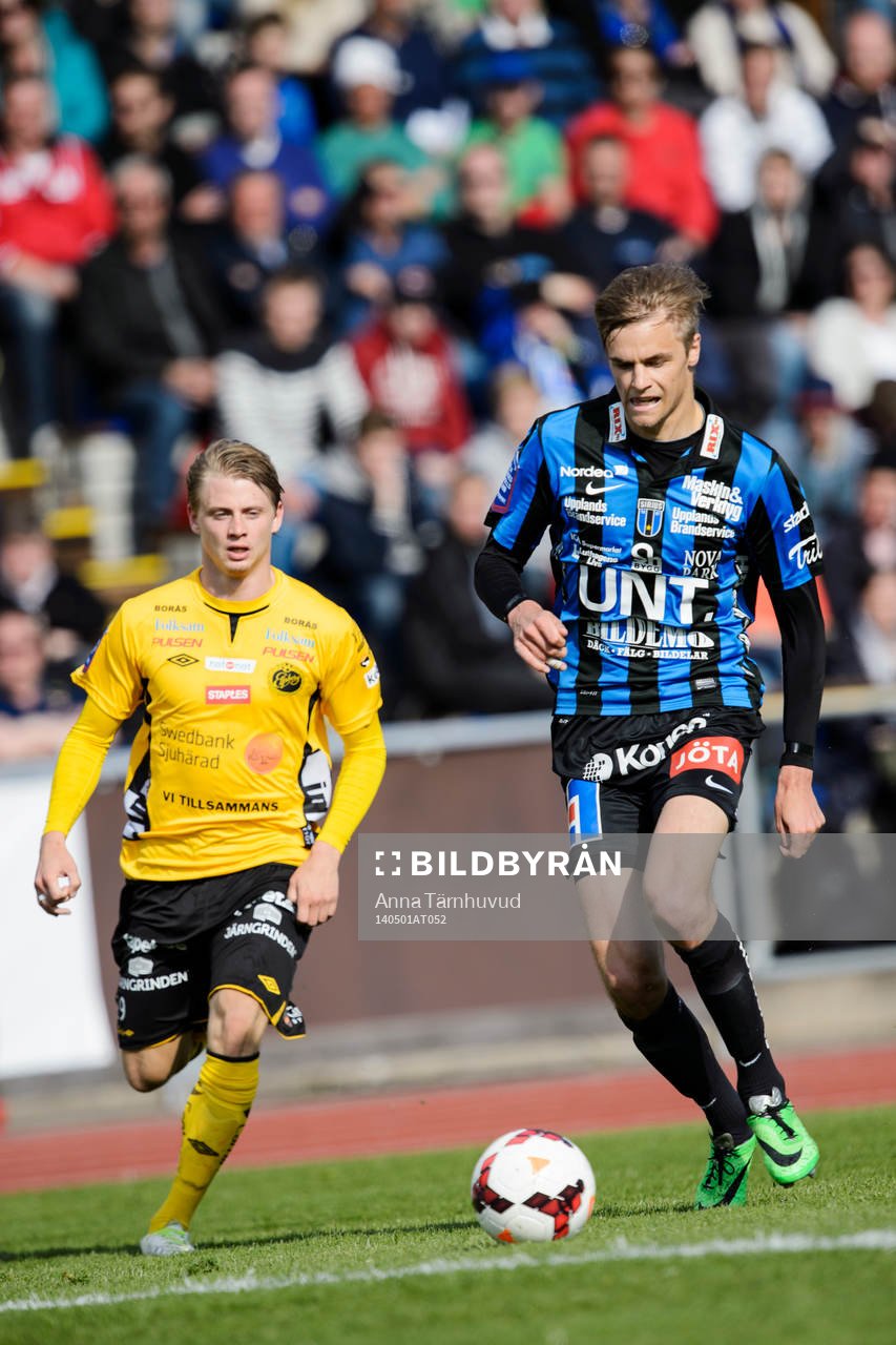 Elfsborgs Simon Hedlund  och Sirius Oscar Pehrsson