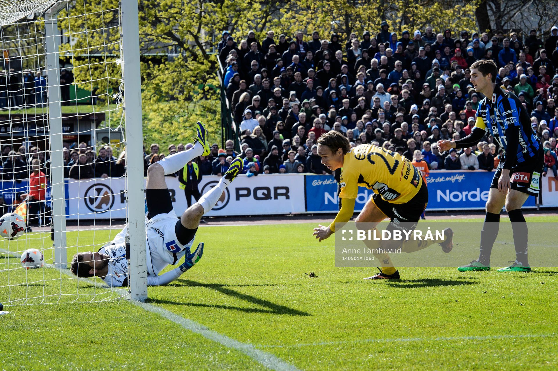 Elfsborgs Viktor Prodell gör 0-1