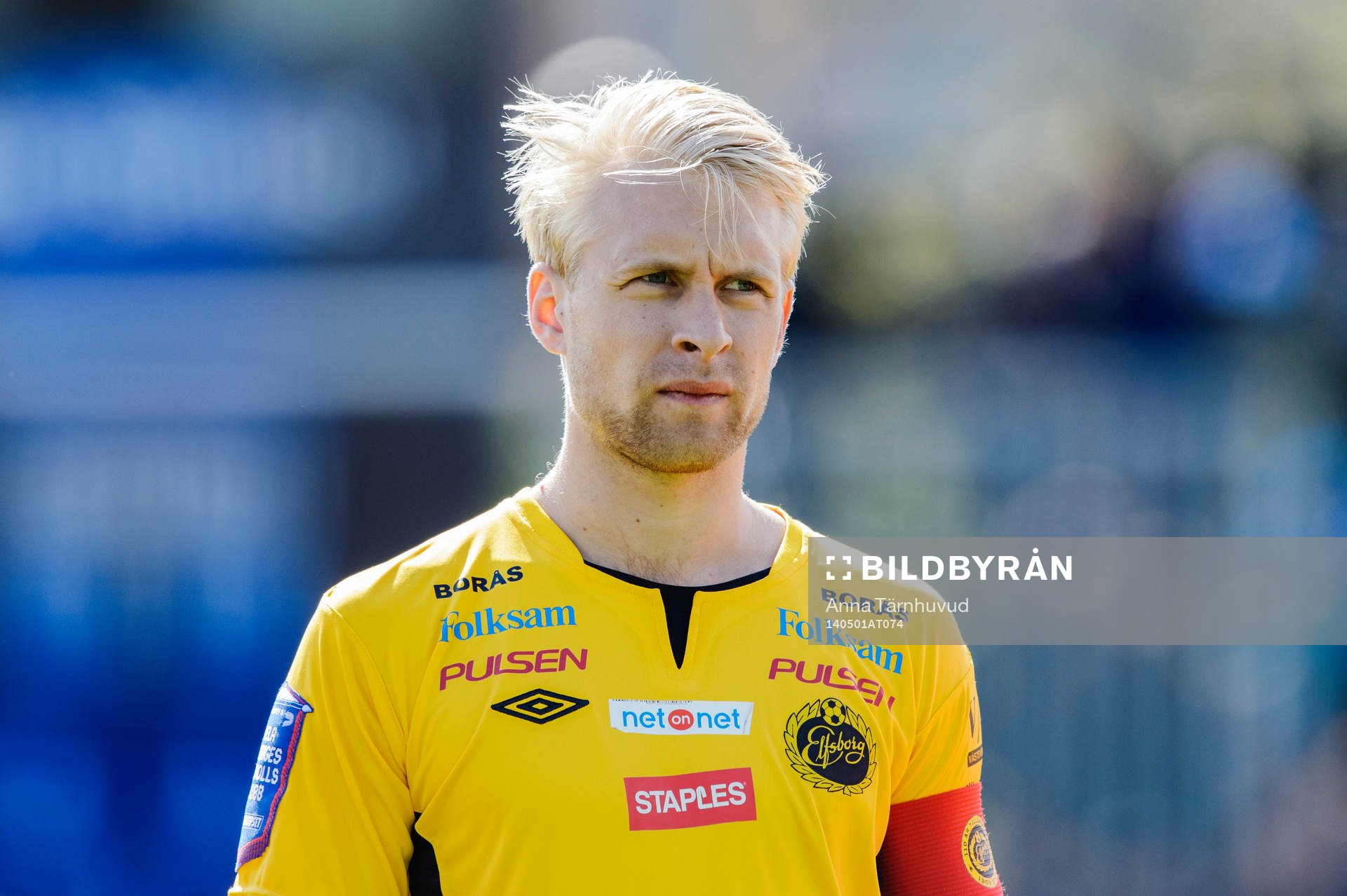 Porträtt på Elfsborgs Johan Larsson