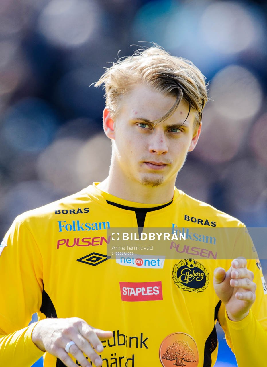 Porträtt på Elfsborgs Adam Lundqvist