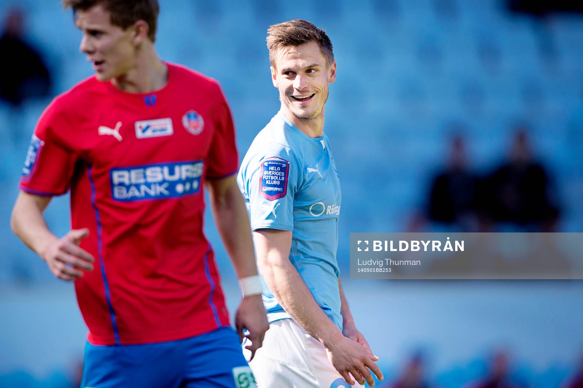 Malmö FFs Markus Rosenberg ler