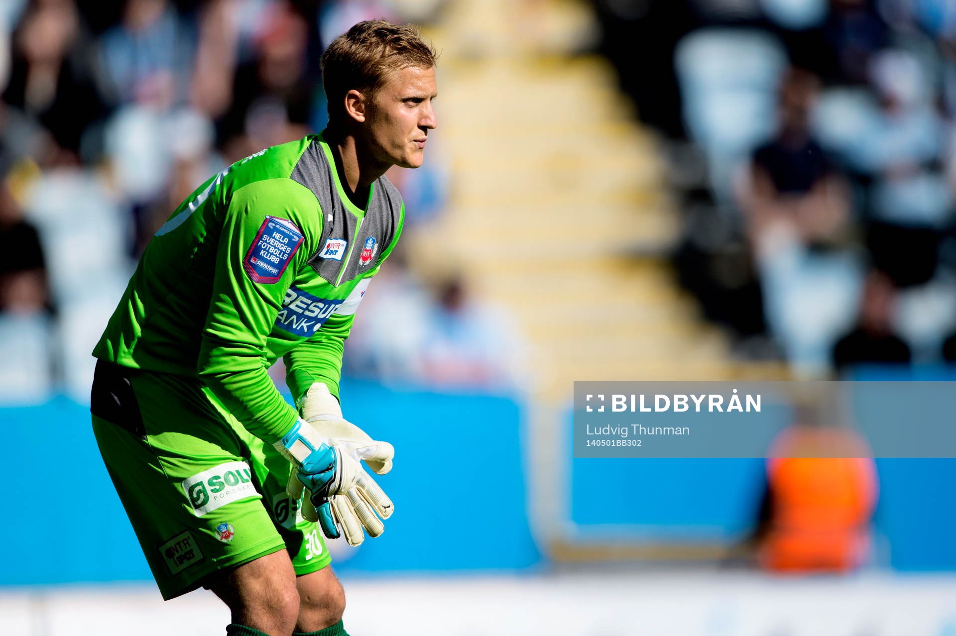 Helsingborgs målvatk Pär Hansson