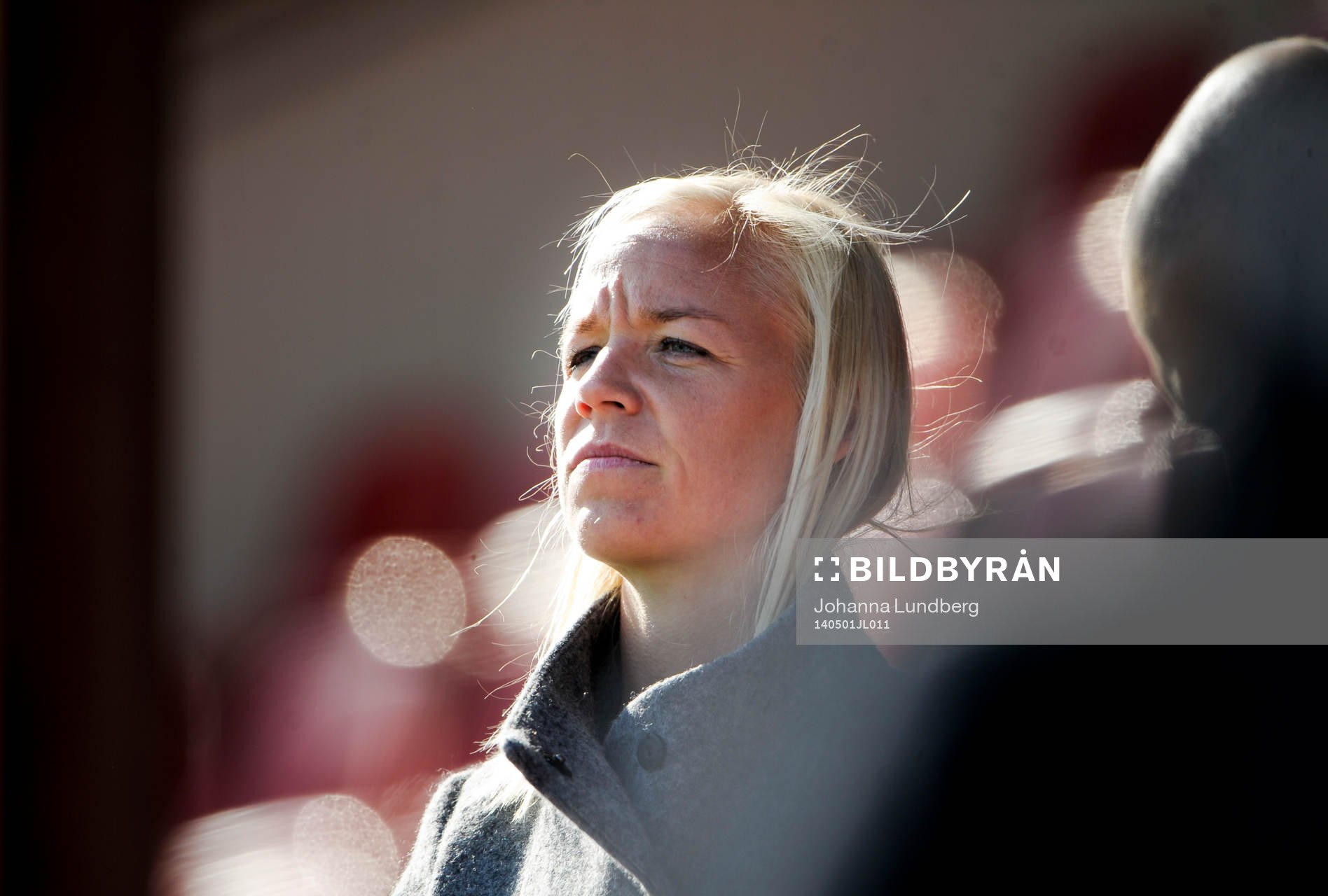 Tyresös Caroline Seger på läktaren