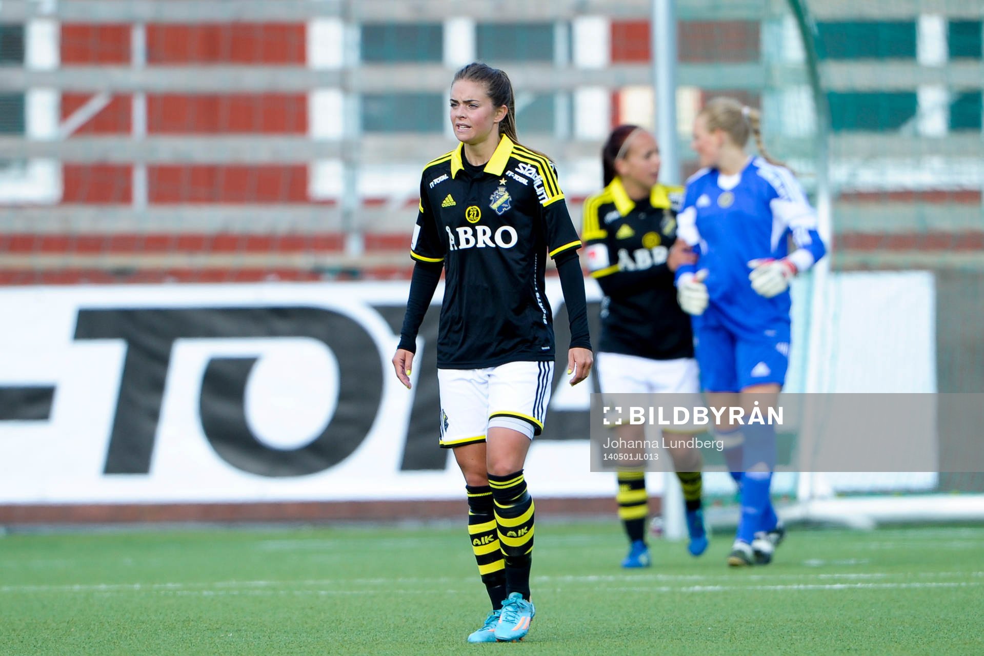 AIKs Lisa Petersson deppar