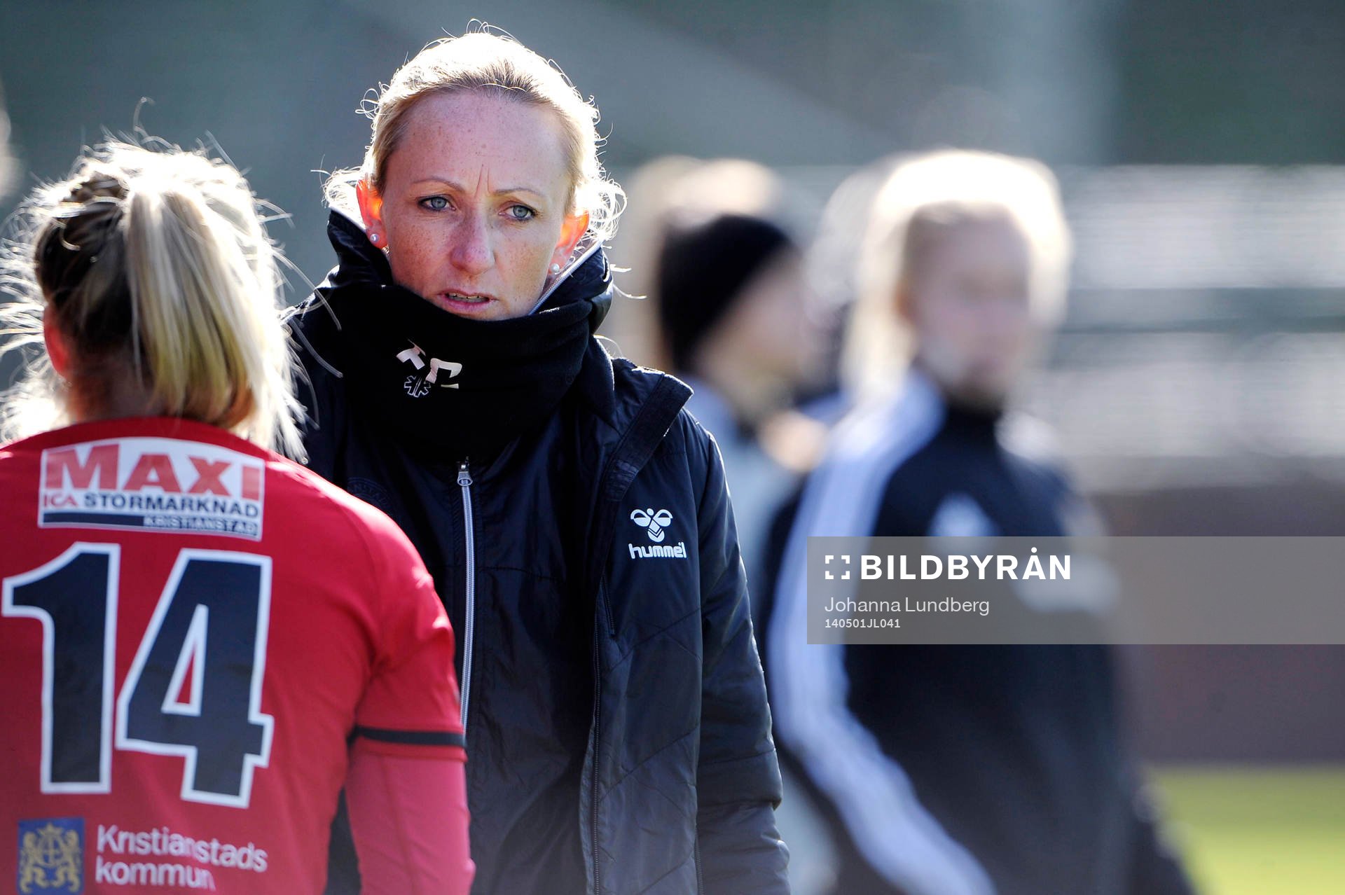 Kristianstads tränare Elisabet Gunnarsdottir