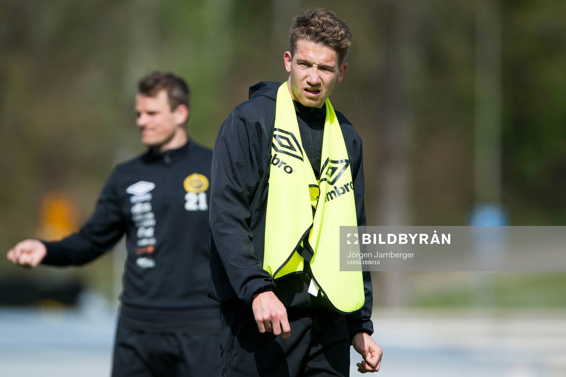 Elfsborgs Marcus Rohdén under Elfsborgs träning den 3 maj 2014 i Borås.