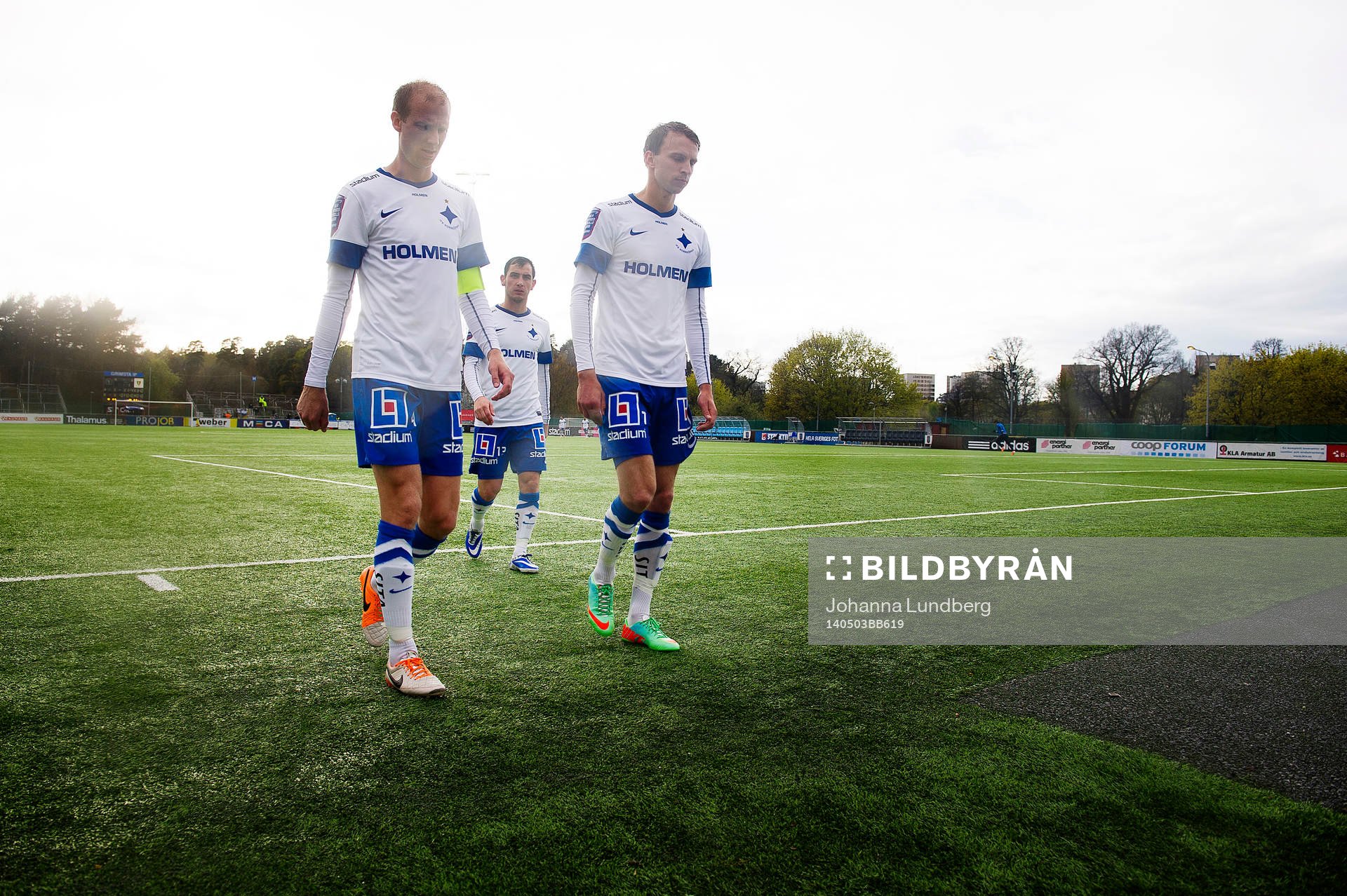 Norrköpings Andreas Johansson, Nikola Tkalcic och Lars