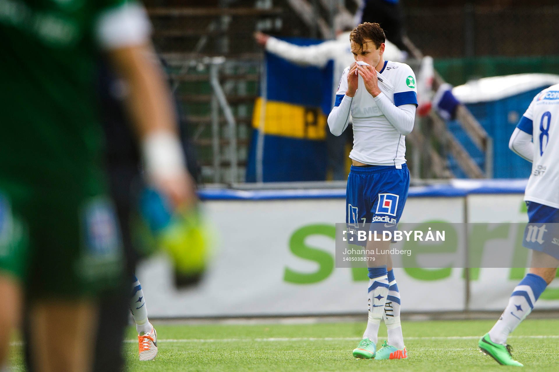 Norrköpings Lars Christian Krogh Gerson deppar