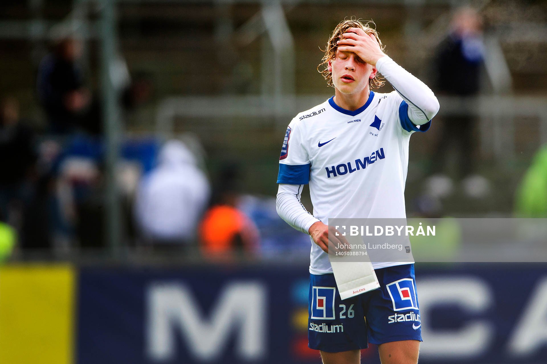 Norrköpings Alexander Fransson deppar