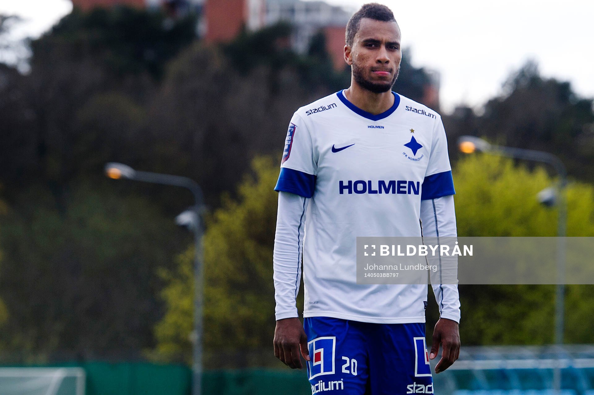 Norrköpings Isaac Kiese Thelin deppar