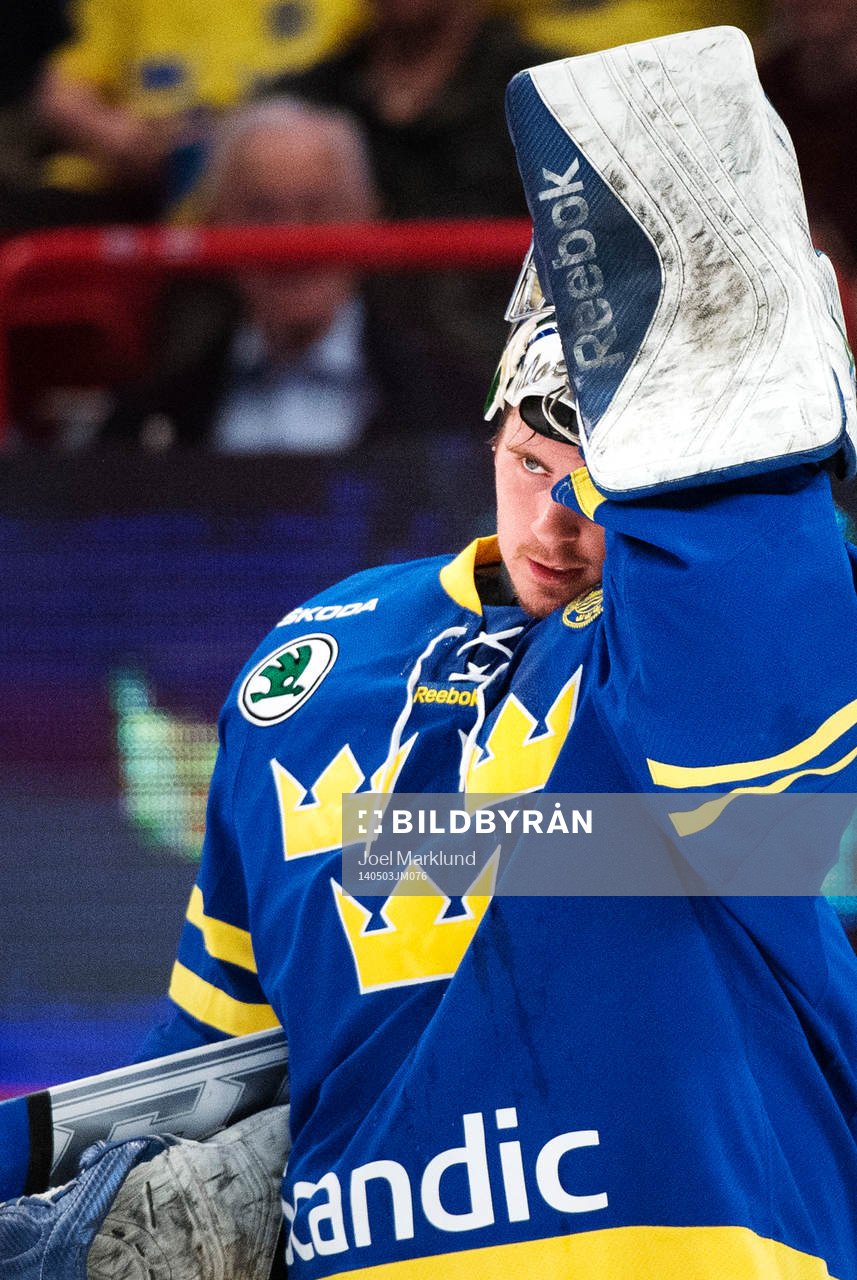 Sveriges målvakt Joacim Eriksson