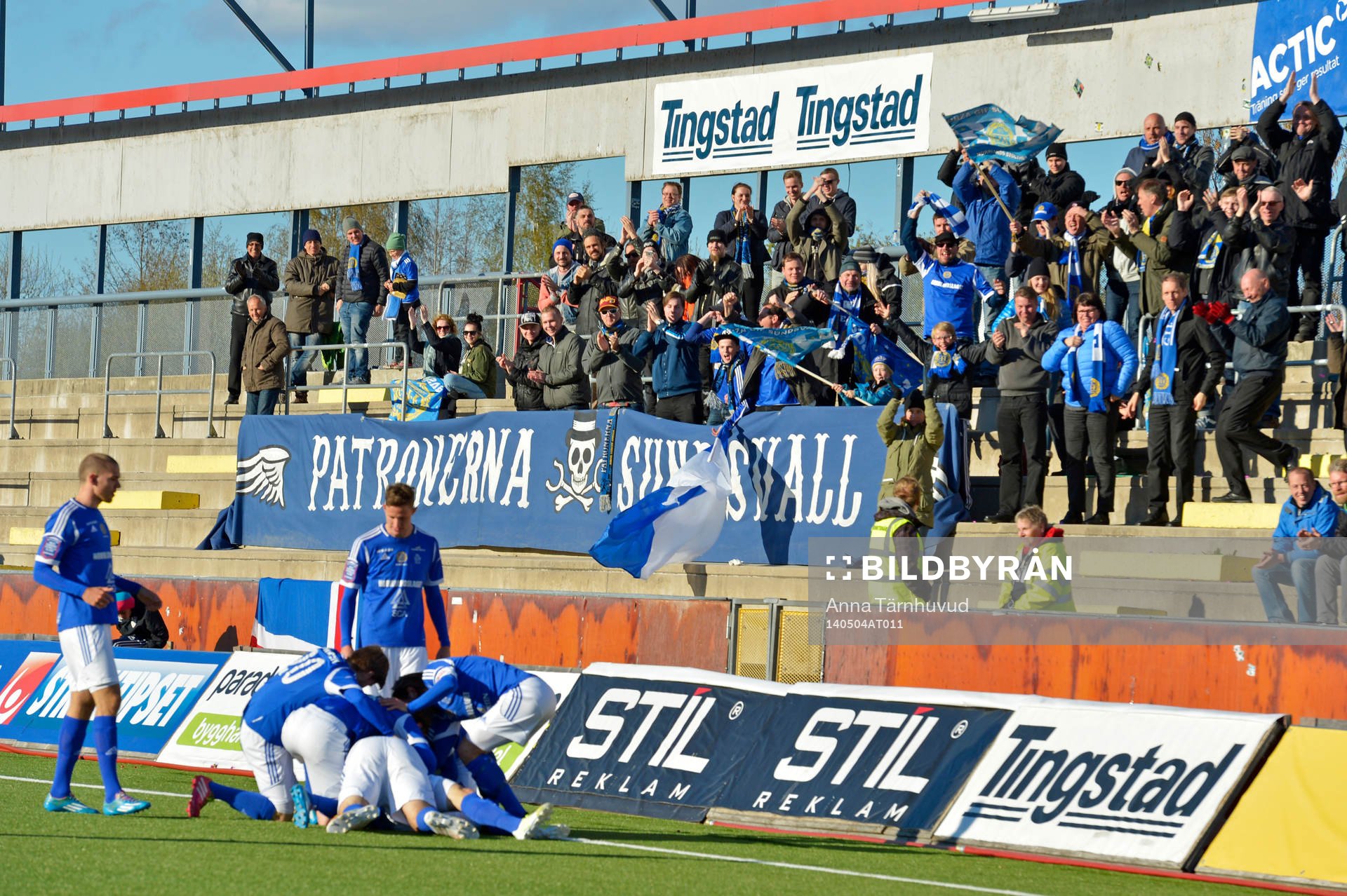 Sundsvall Robbin Sellin jublar