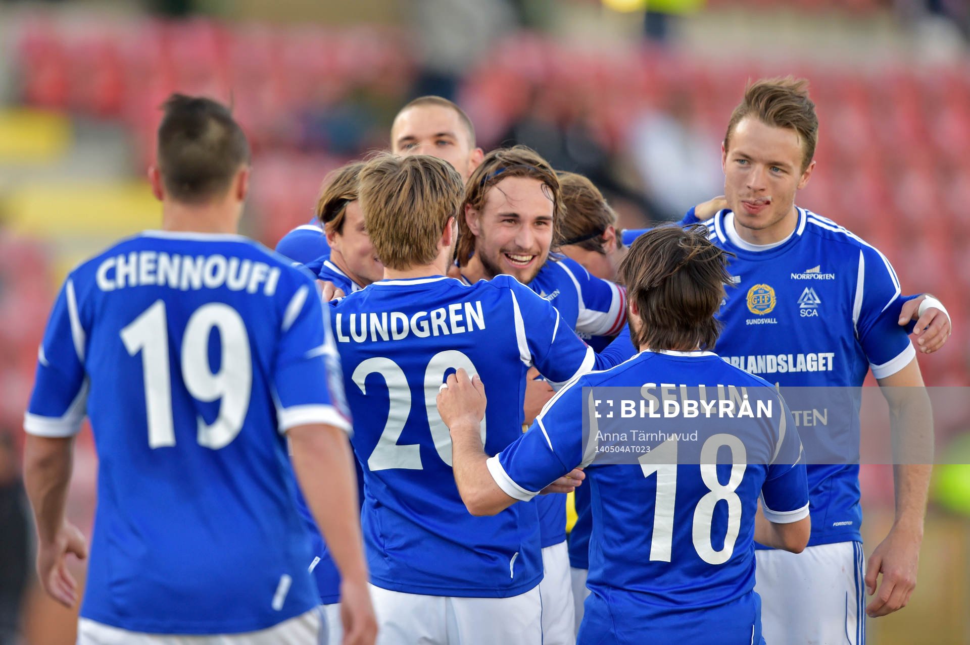 Sundsvalls Kevin Walker jublar