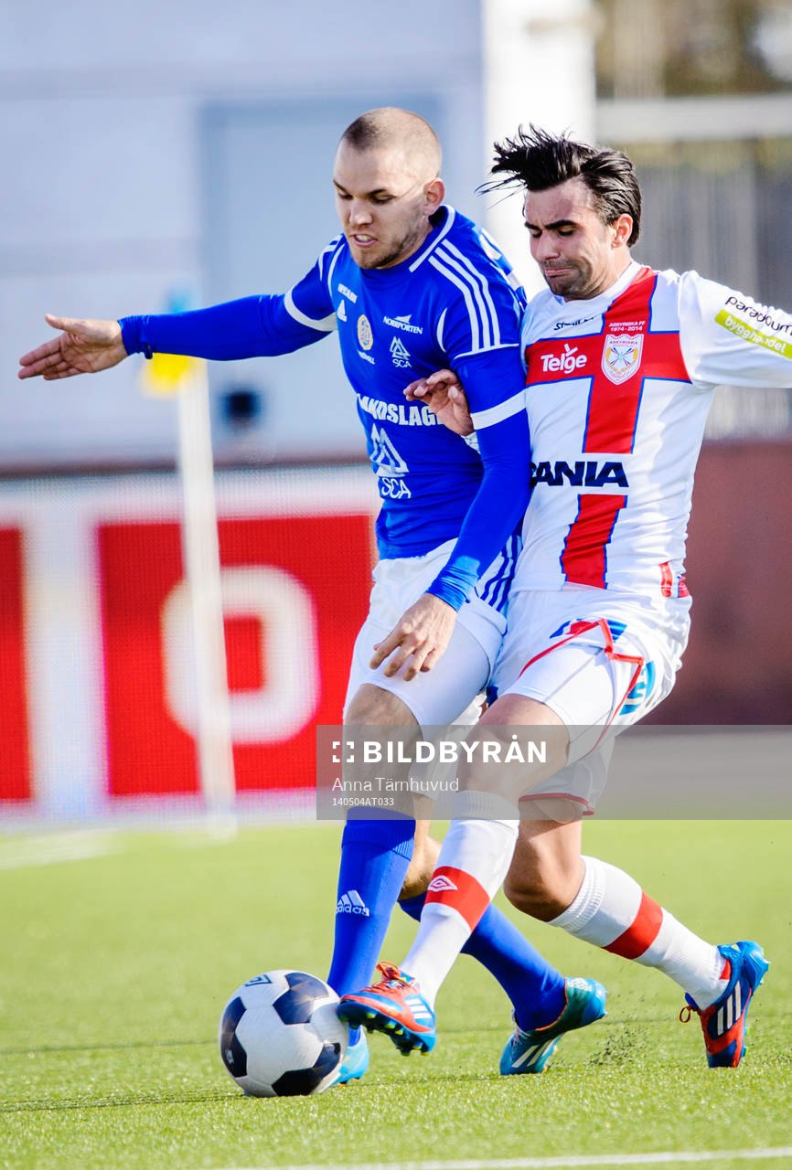 Sundsvalls Marcus Danielson och Assyriskas Alexander Nilsson