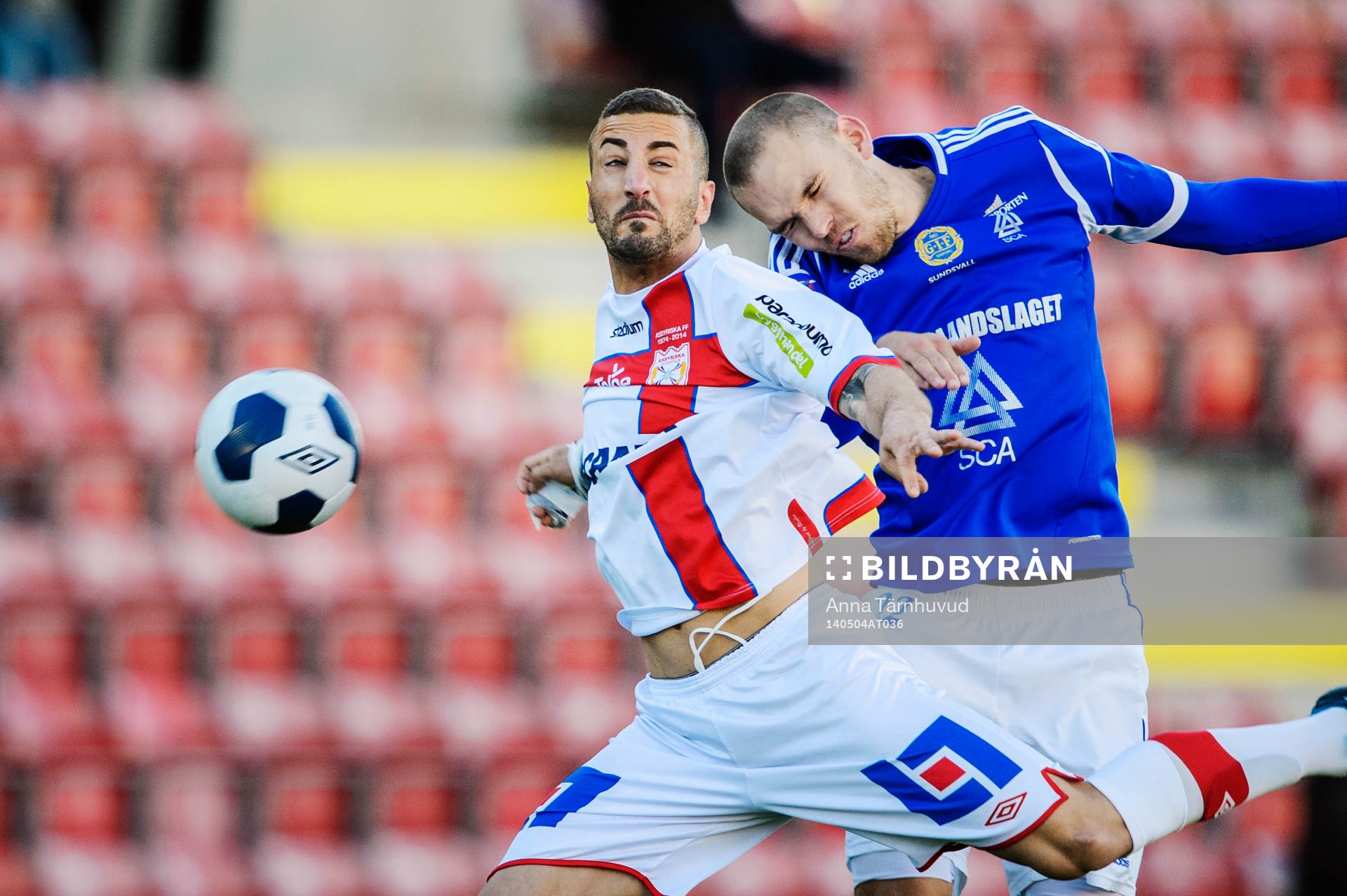 Assyriskas George Makdessi och Sundsvalls Marcus Danielson