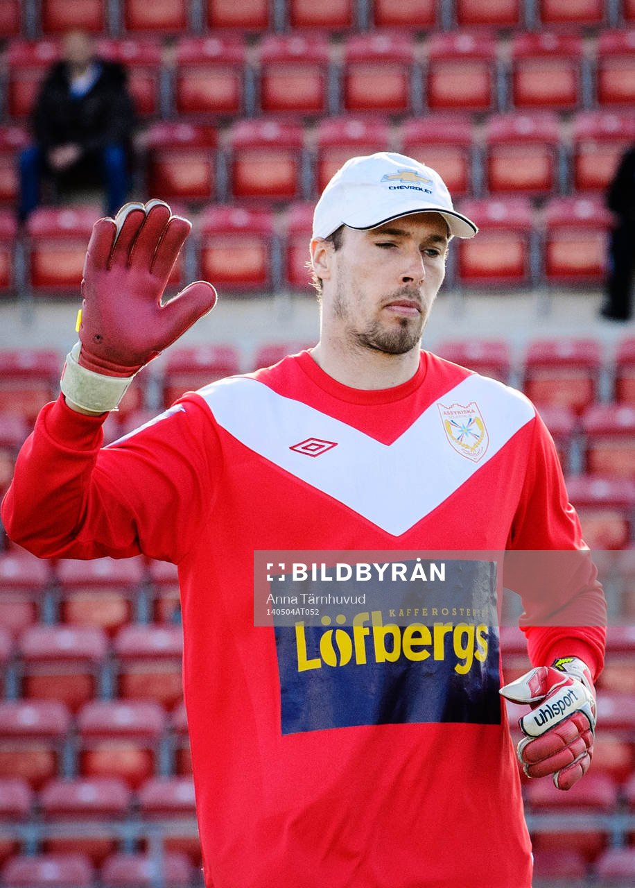 Assyriskas målvakt Robin Malmkvist