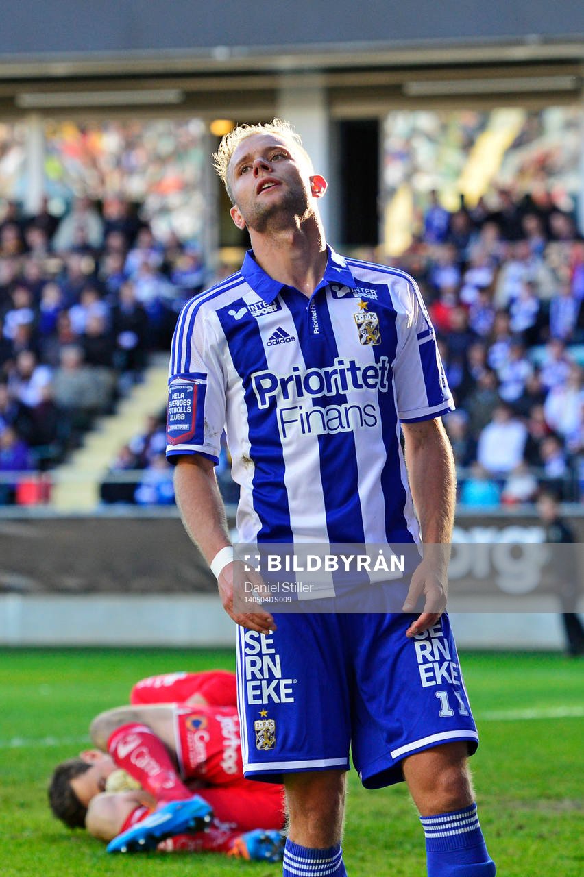 IFK Göteborgs Robin Söder deppar