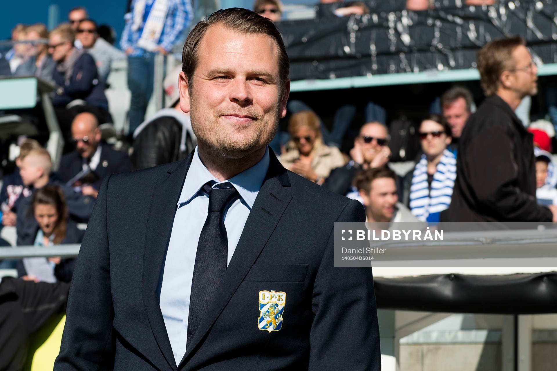 IFK Göteborgs tränare Mikael Stahre innan fotbollsmatchen
