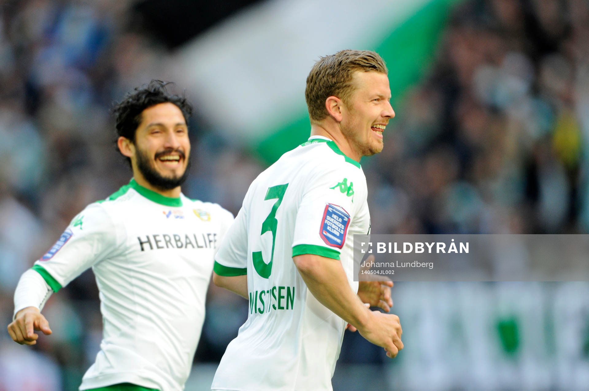 Hammarbys Thomas Guldborg Christensen och Pablo
