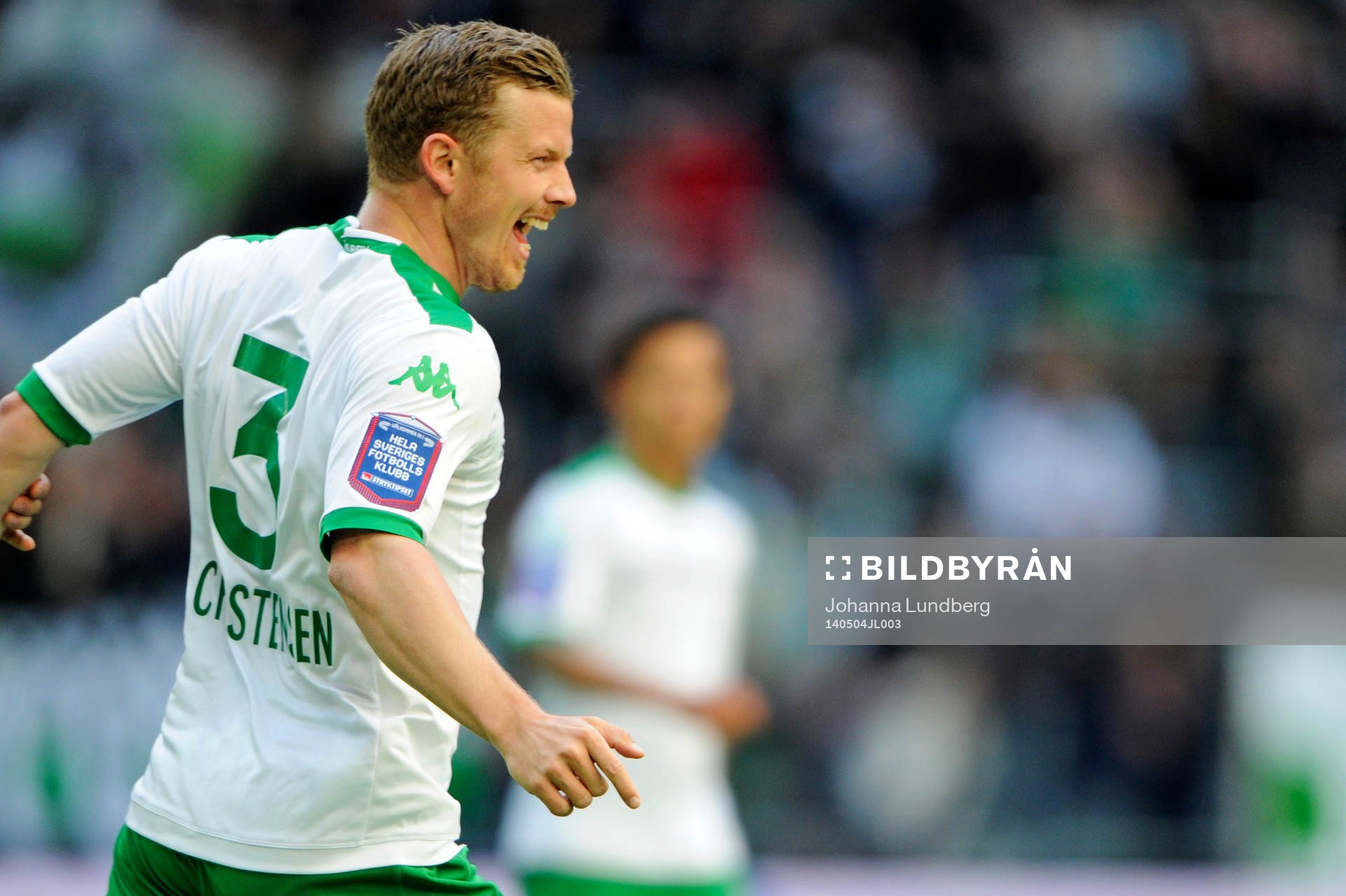 Hammarbys Thomas Guldborg Christensen jublar