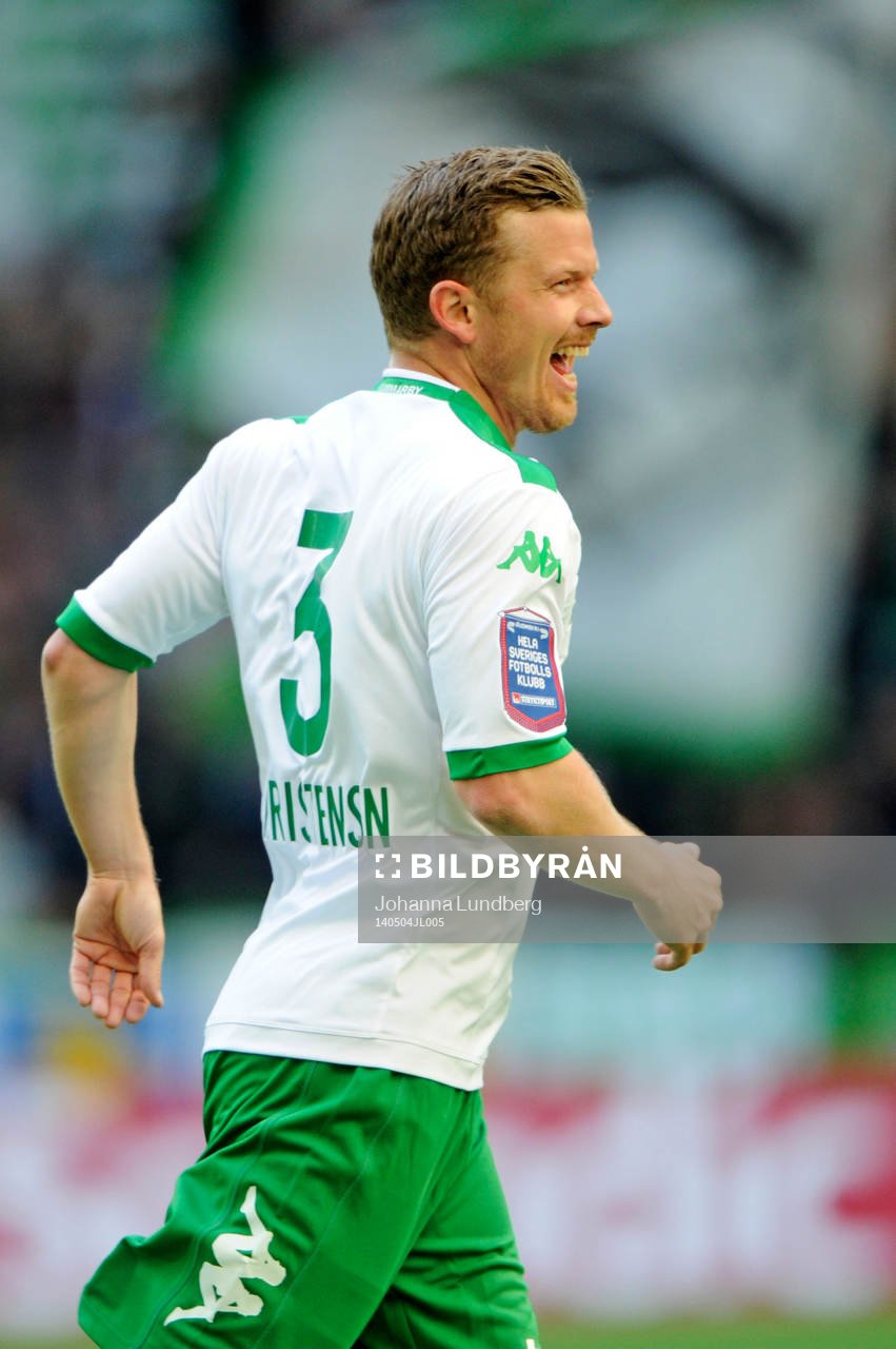 Hammarbys Thomas Guldborg Christensen jublar