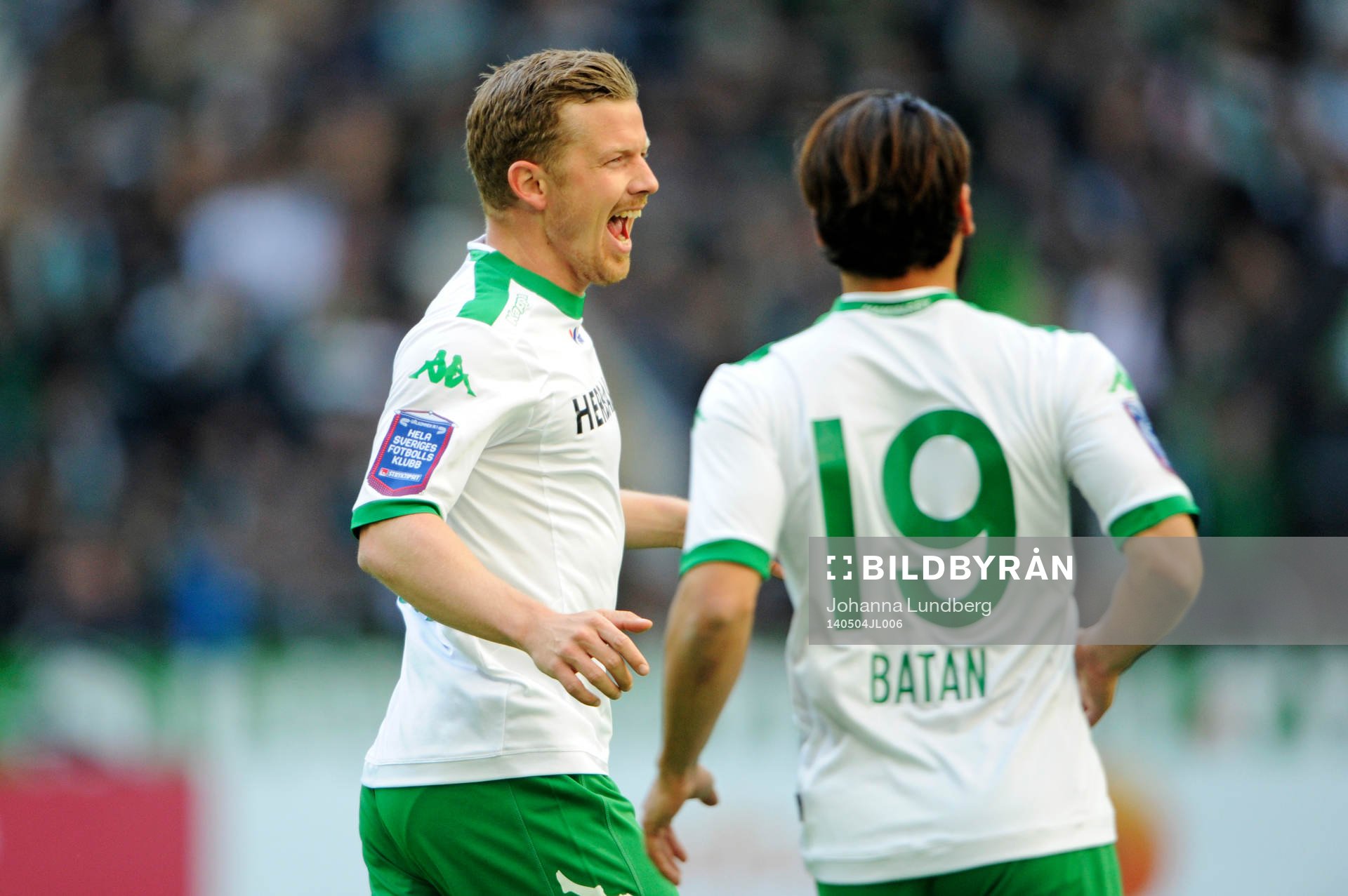 Hammarbys Thomas Guldborg Christensen och Stefan Batan