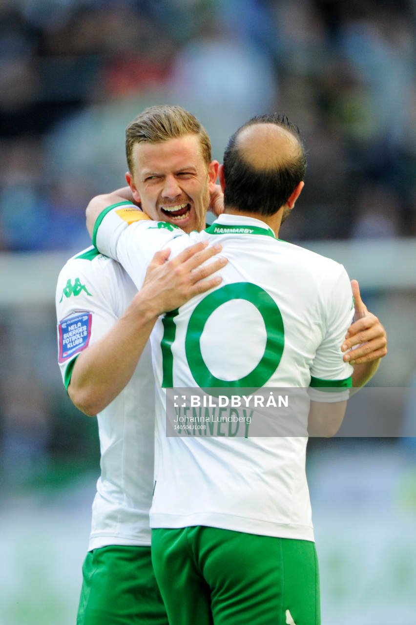 Hammarbys Thomas Guldborg Christensen och Kennedy