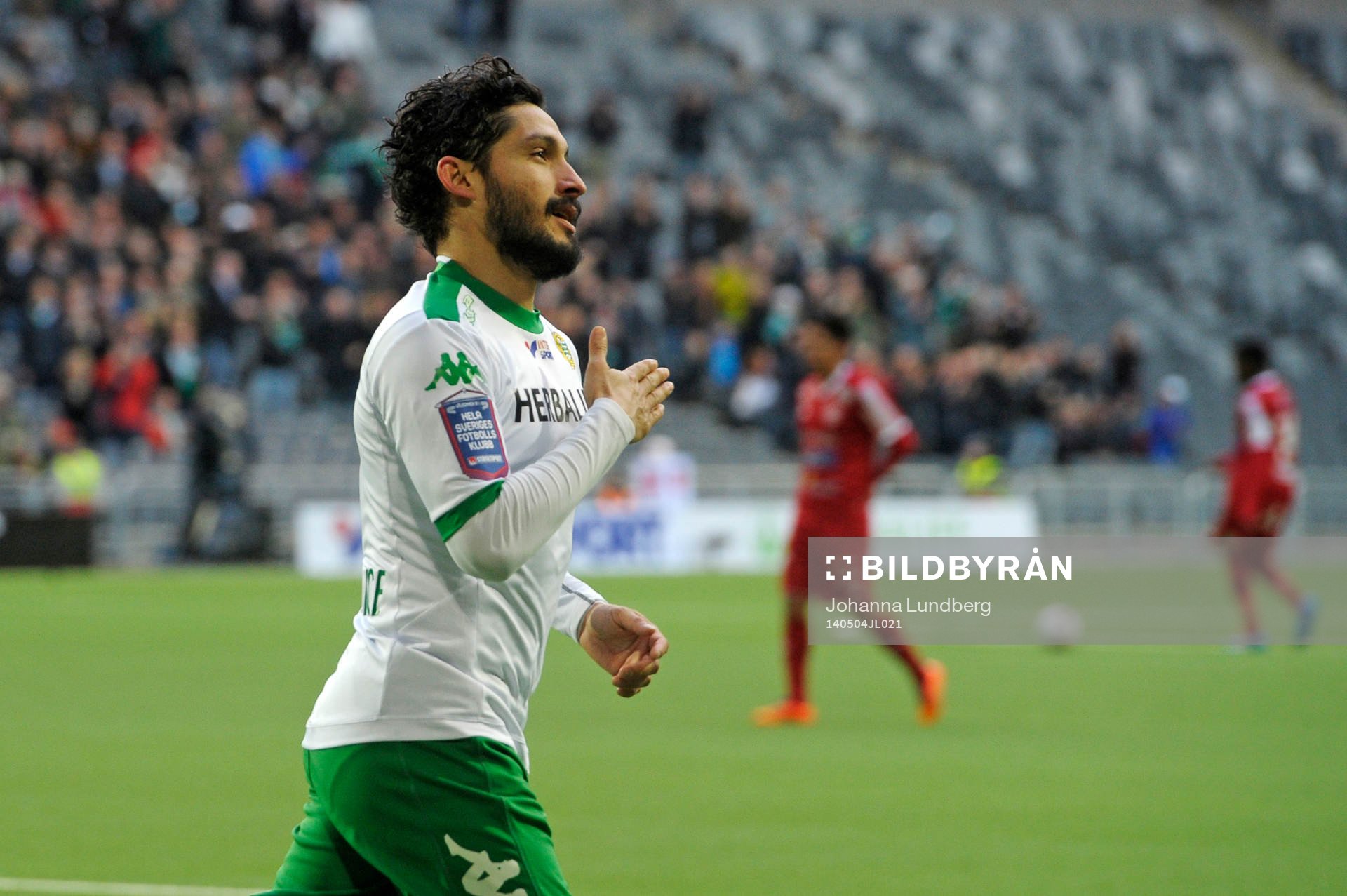 Hammarbys Pablo Piñones-Arce jublar