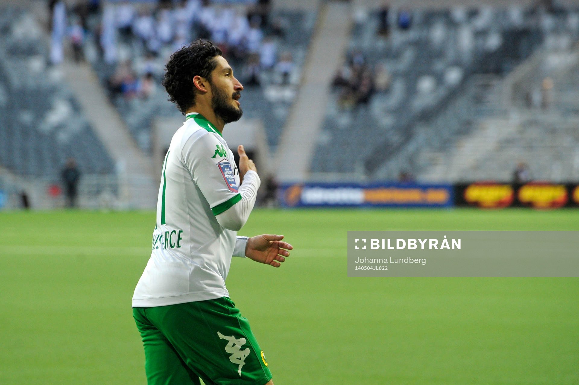 Hammarbys Pablo Piñones-Arce jublar