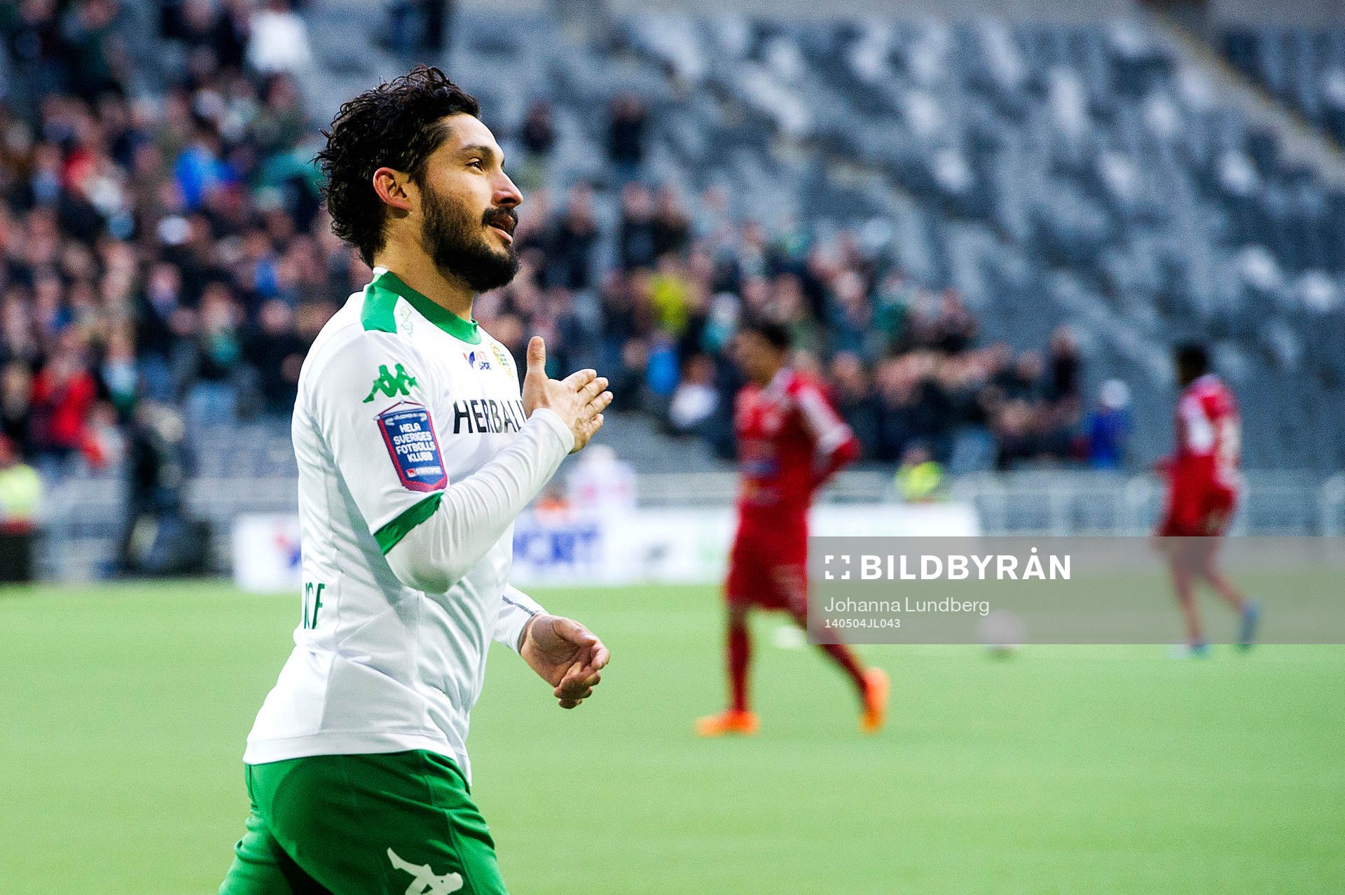 Hammarbys Pablo Piñones-Arce jublar