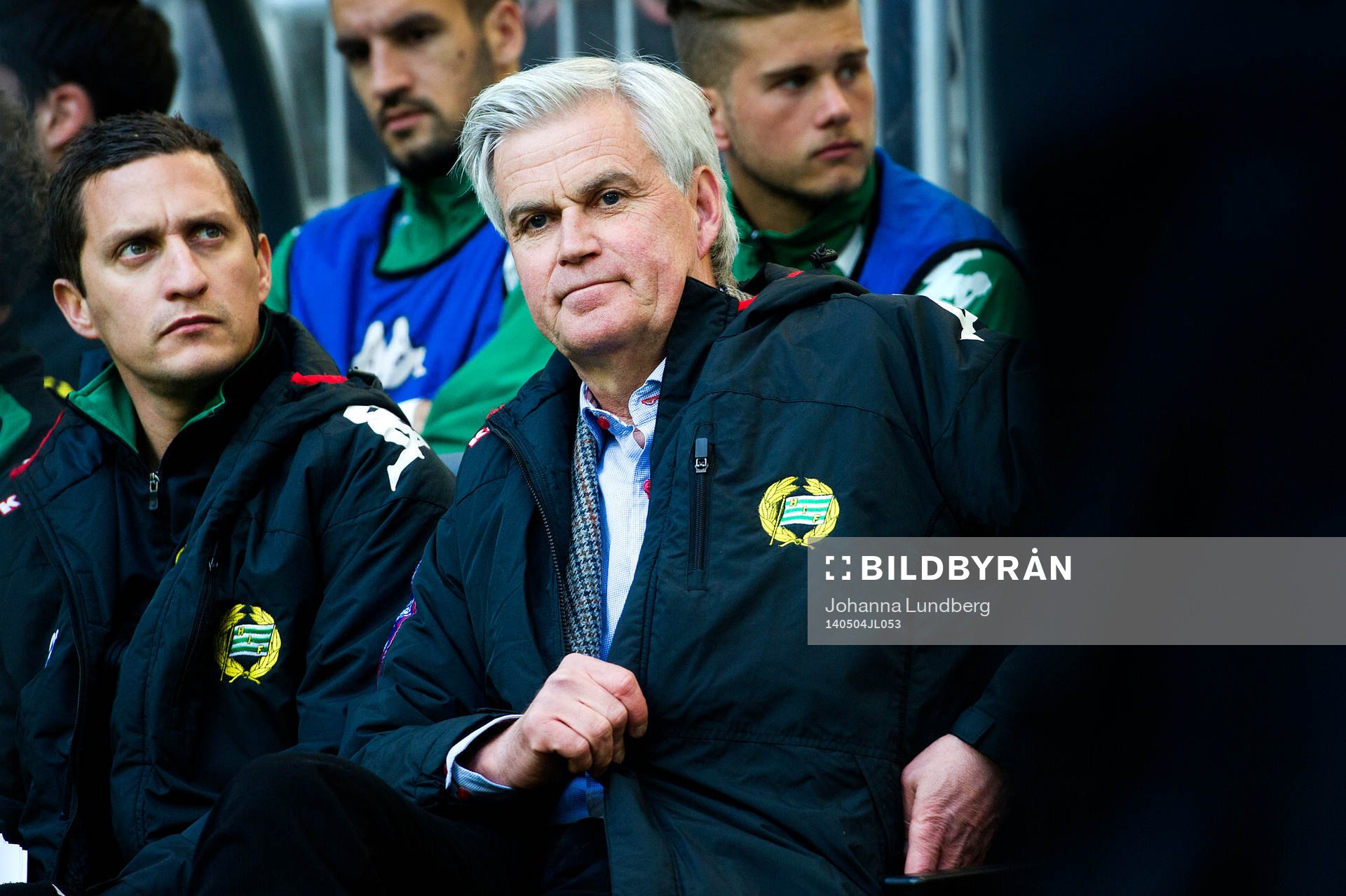 Hammarbys assisterande tränare Carlos Banda samt tränare