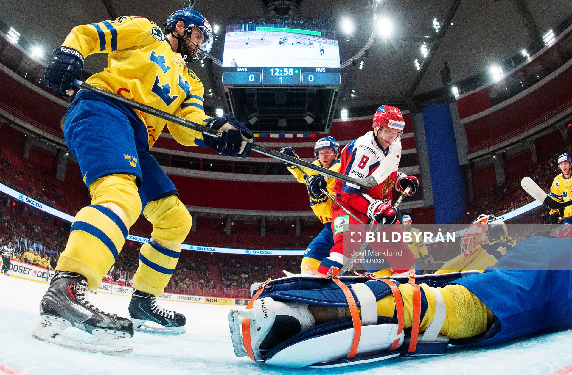 Sveriges Mattias Sjögren och Linus Klasen ser till att