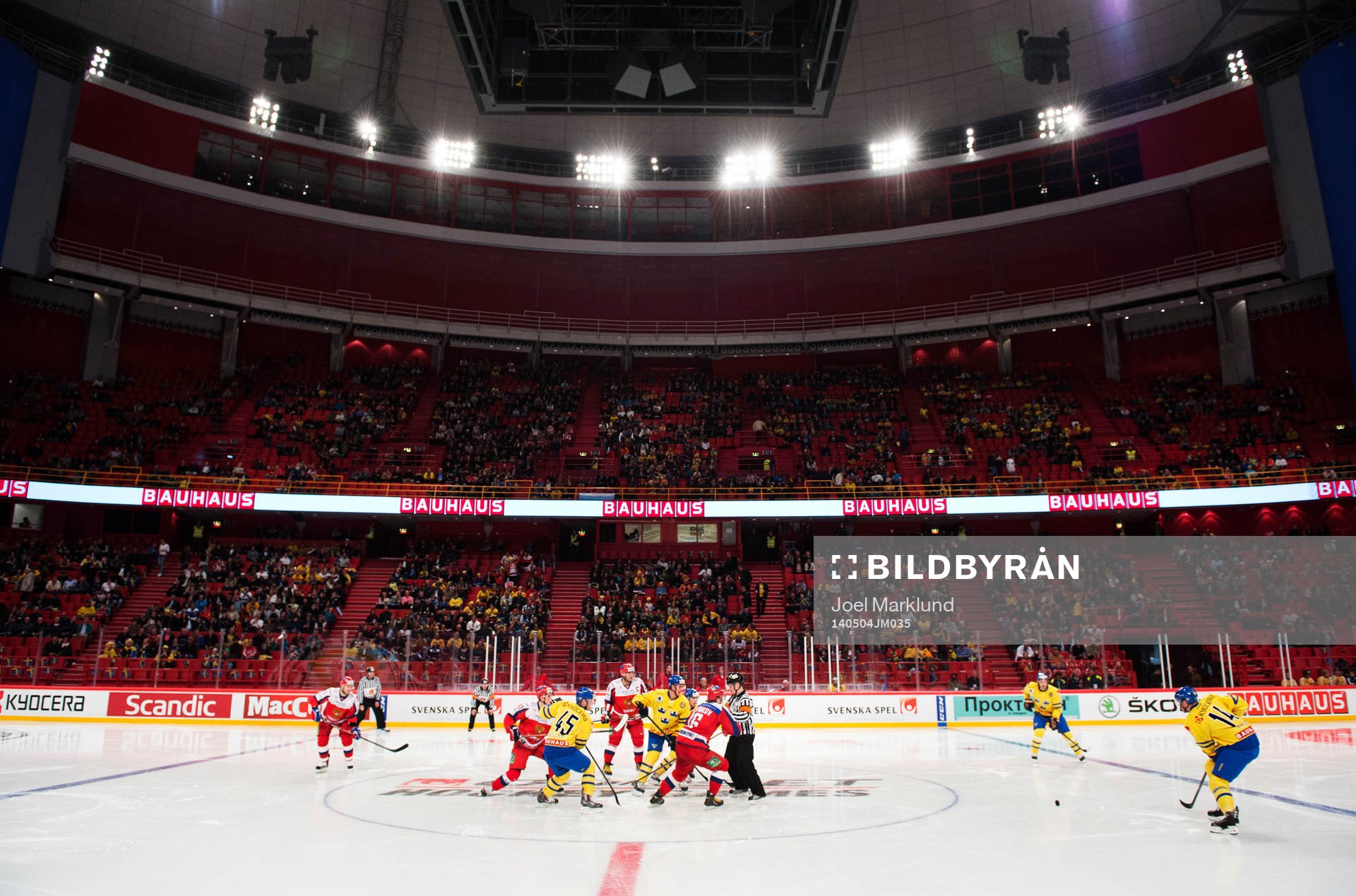 Ishockeymatchen i Oddset Hockey Games mellan Sverige och