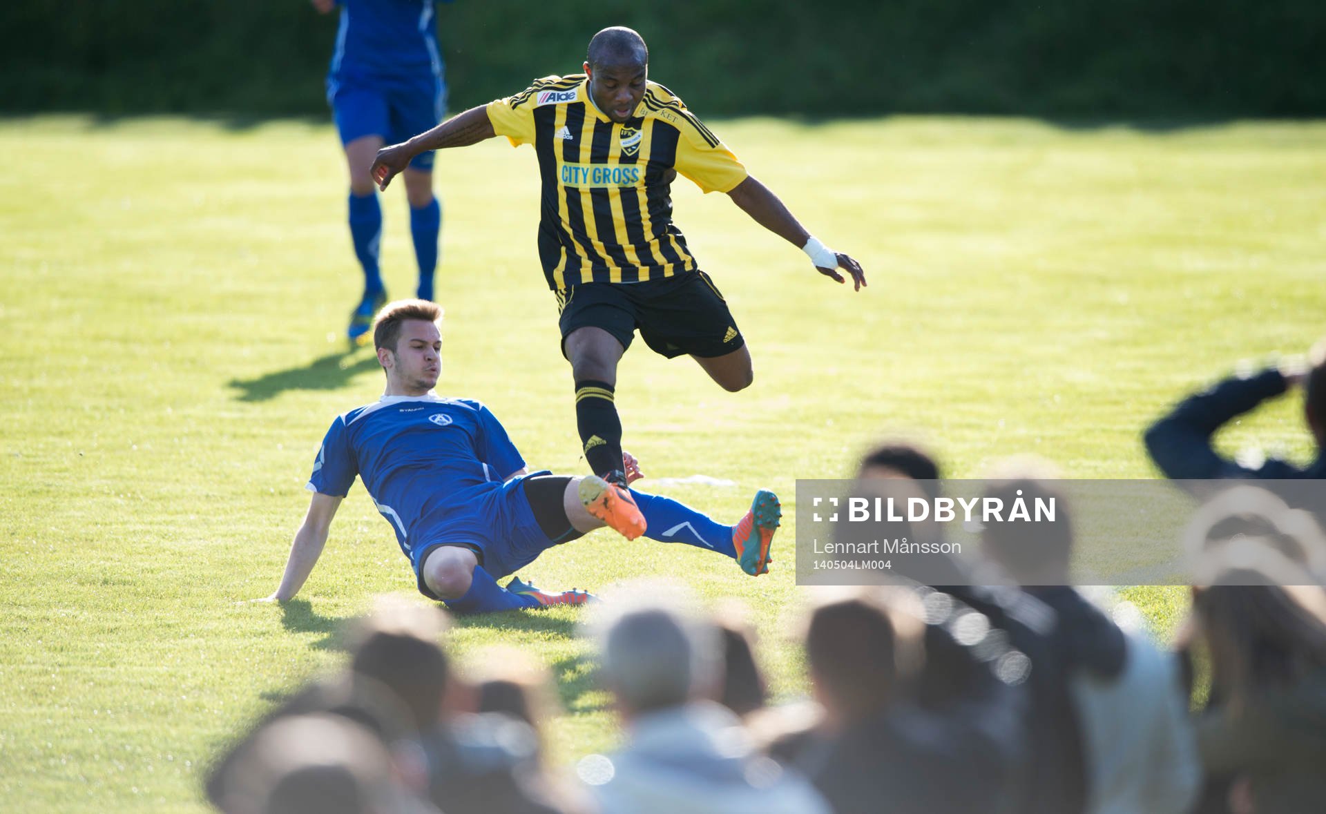 Hässleholms Initimi Biotonye  i matchen i div. lll mellan