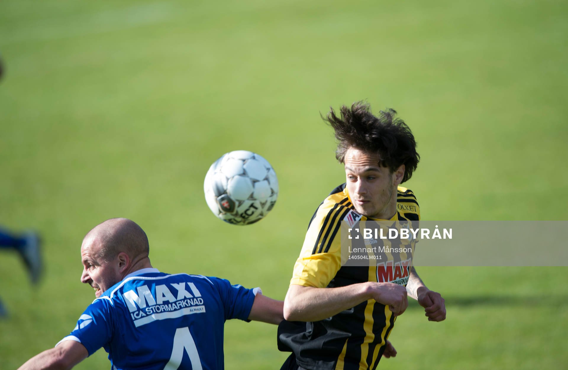 Hässleholms Karim Al-Asi  i matchen i div. lll mellan
