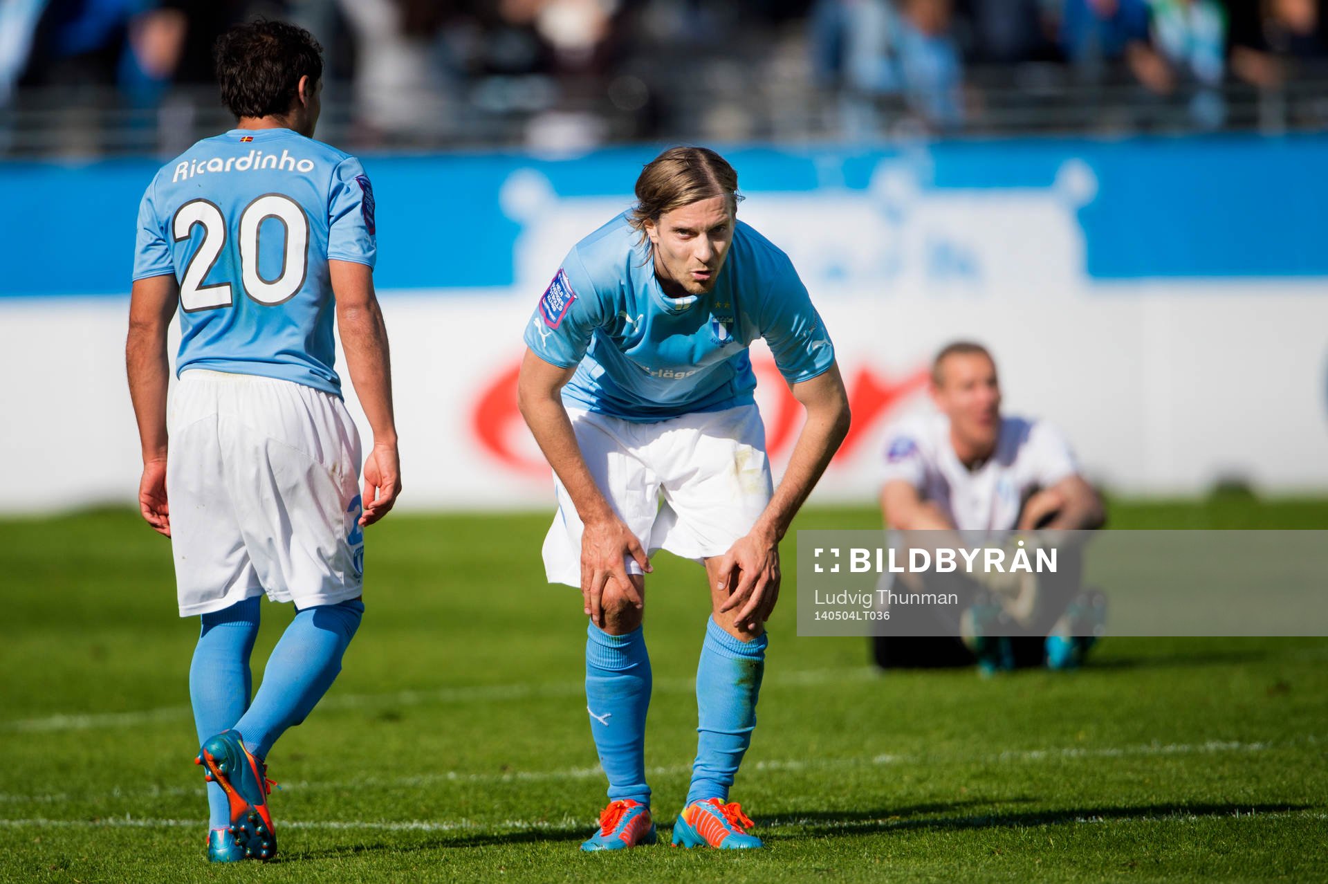 Malmö FFs Markus Halsti deppar