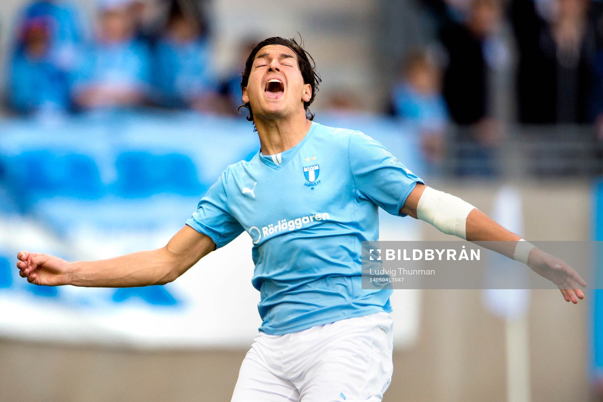Malmö FFs Miiko Albornoz reagerar